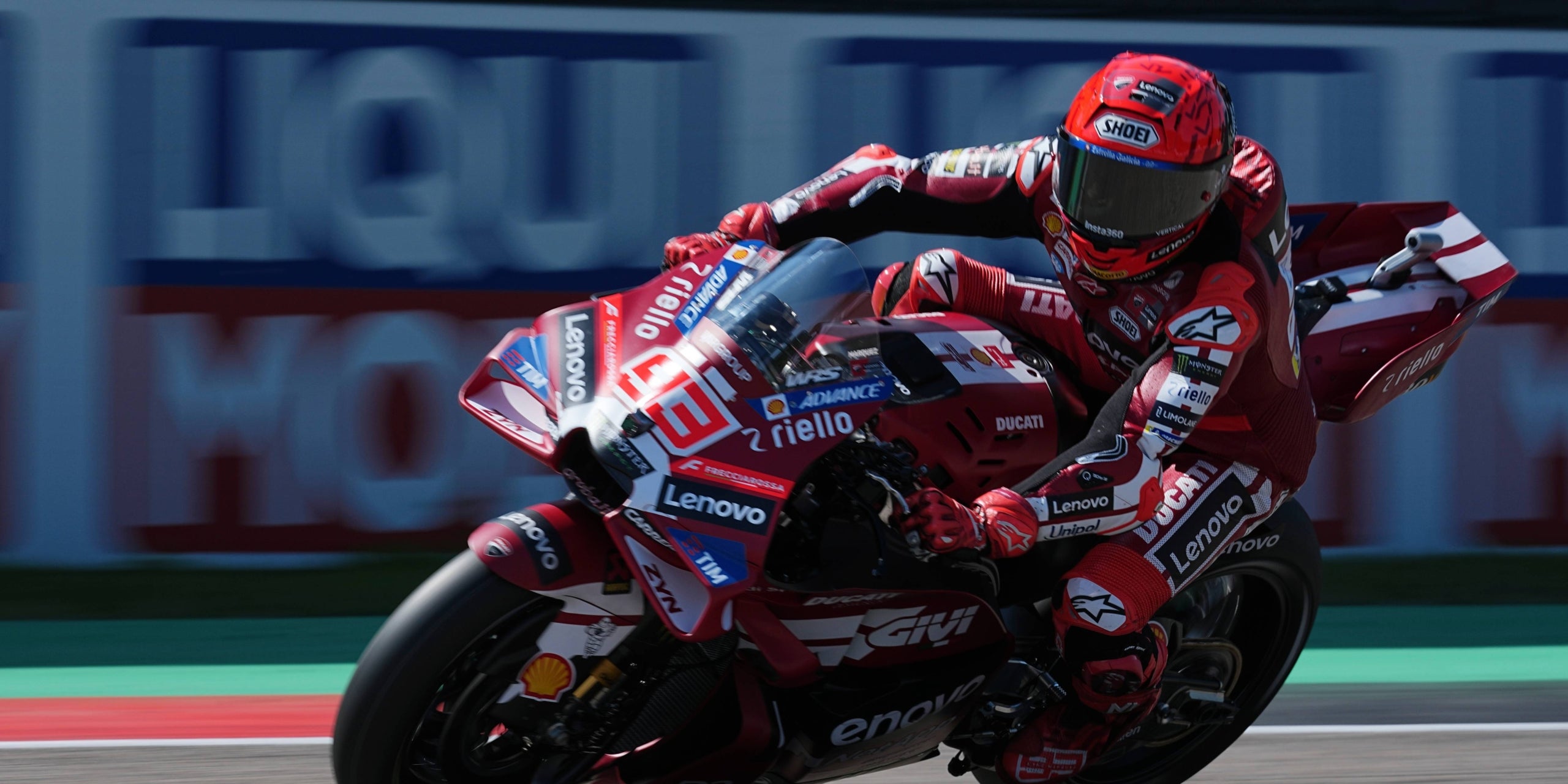 Marc Márquez al ciruit de Sachsenring. | Europa Press