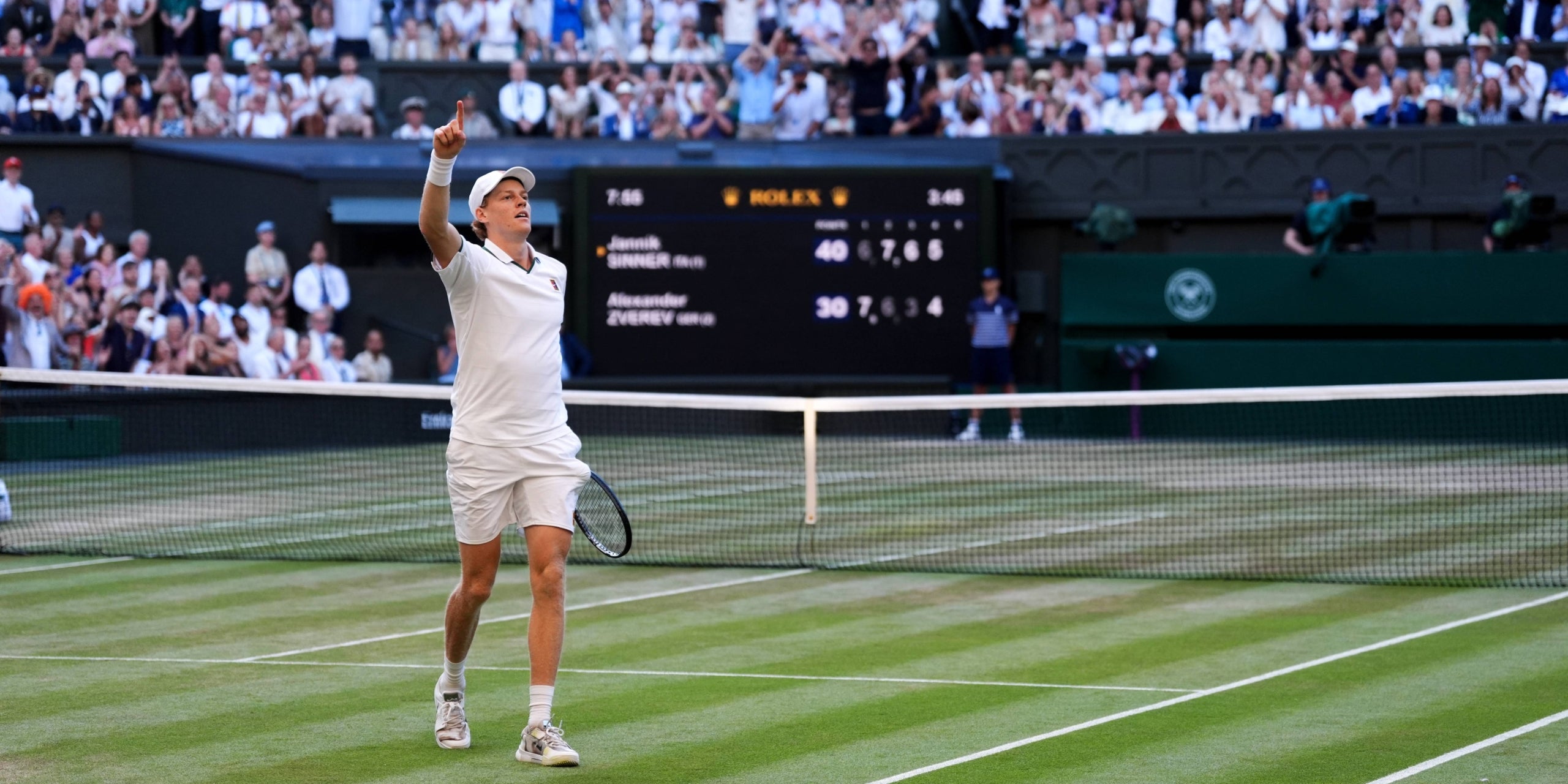 Jannik Sinner, guanyador del Wimbledon. | Europa Press