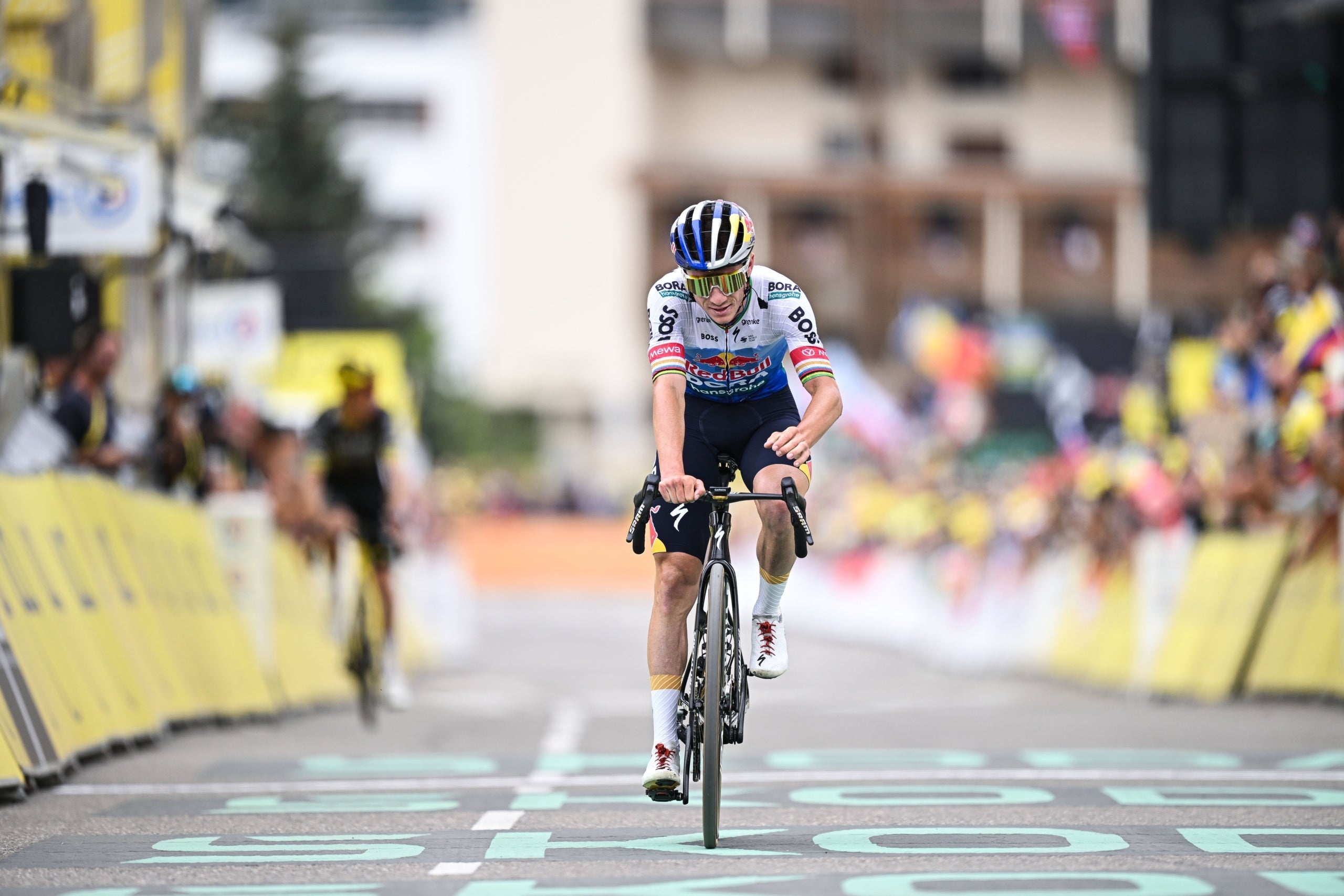 Evenepoel assegura la segona posició del podi. 1 Europa Press