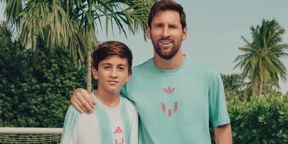 Leo Messi, amb el seu fill Thiago | @leomessi