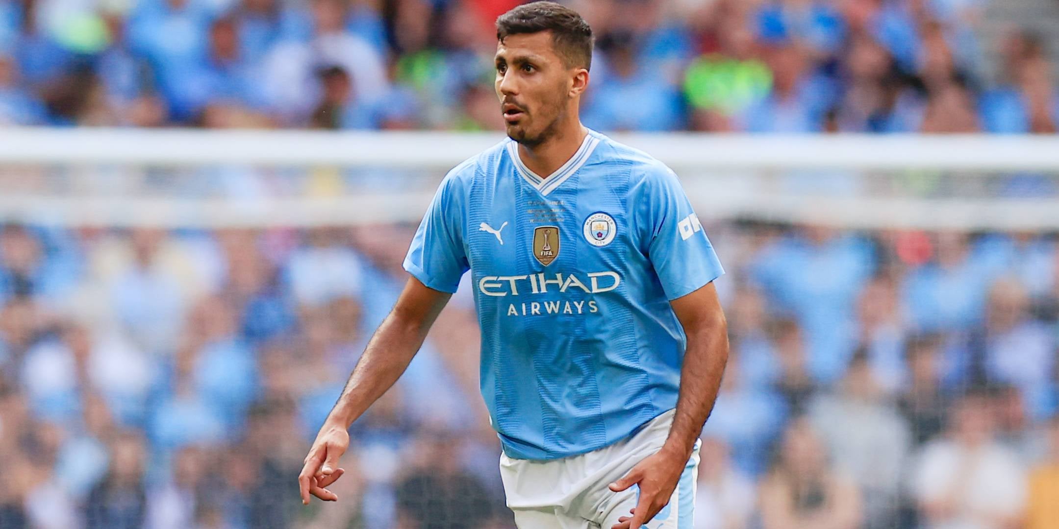 Rodri, durant un partit amb el Manchester City | Europa Press