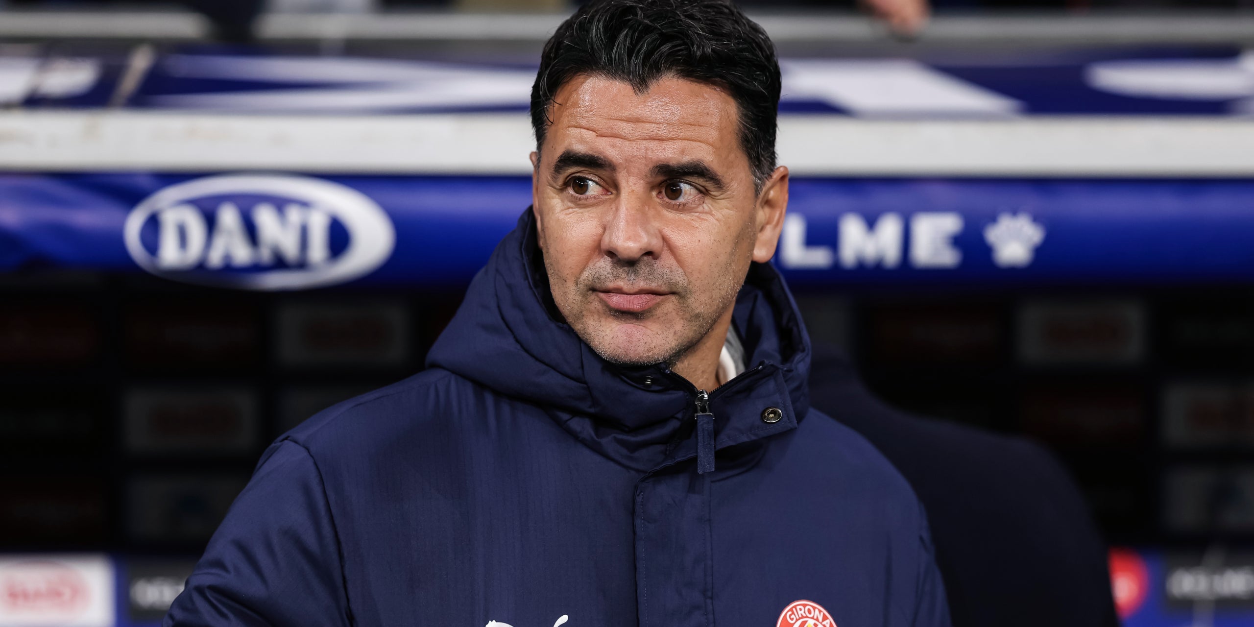 Míchel Sánchez, durant la seva etapa com a entrenador del Girona | Europa Press