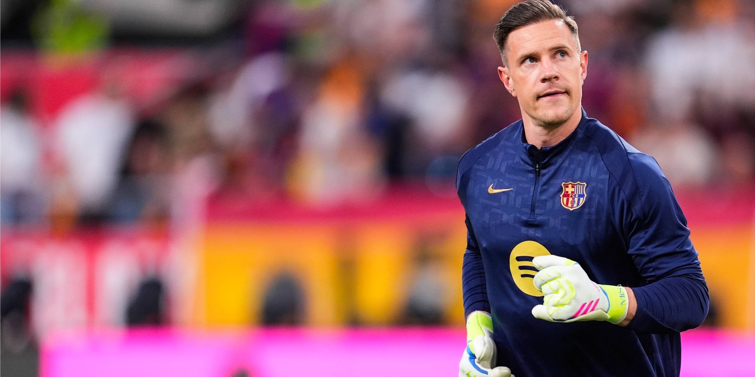 Marc-André ter Stegen, abans d'un partit amb el Barça | Europa Press