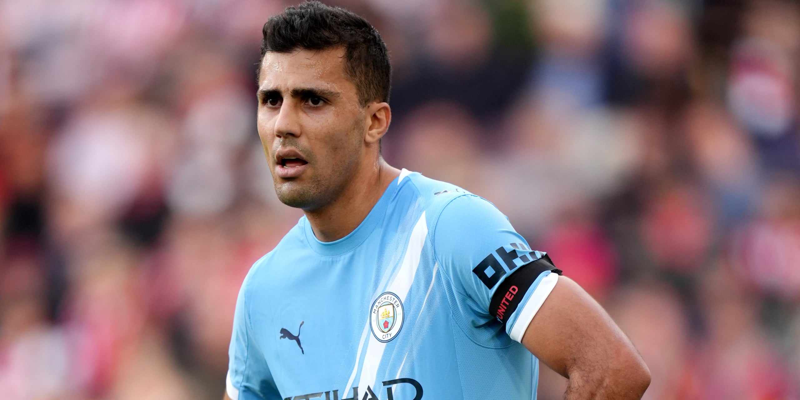 Rodri, durant un partit amb el Manchester City | Europa Press