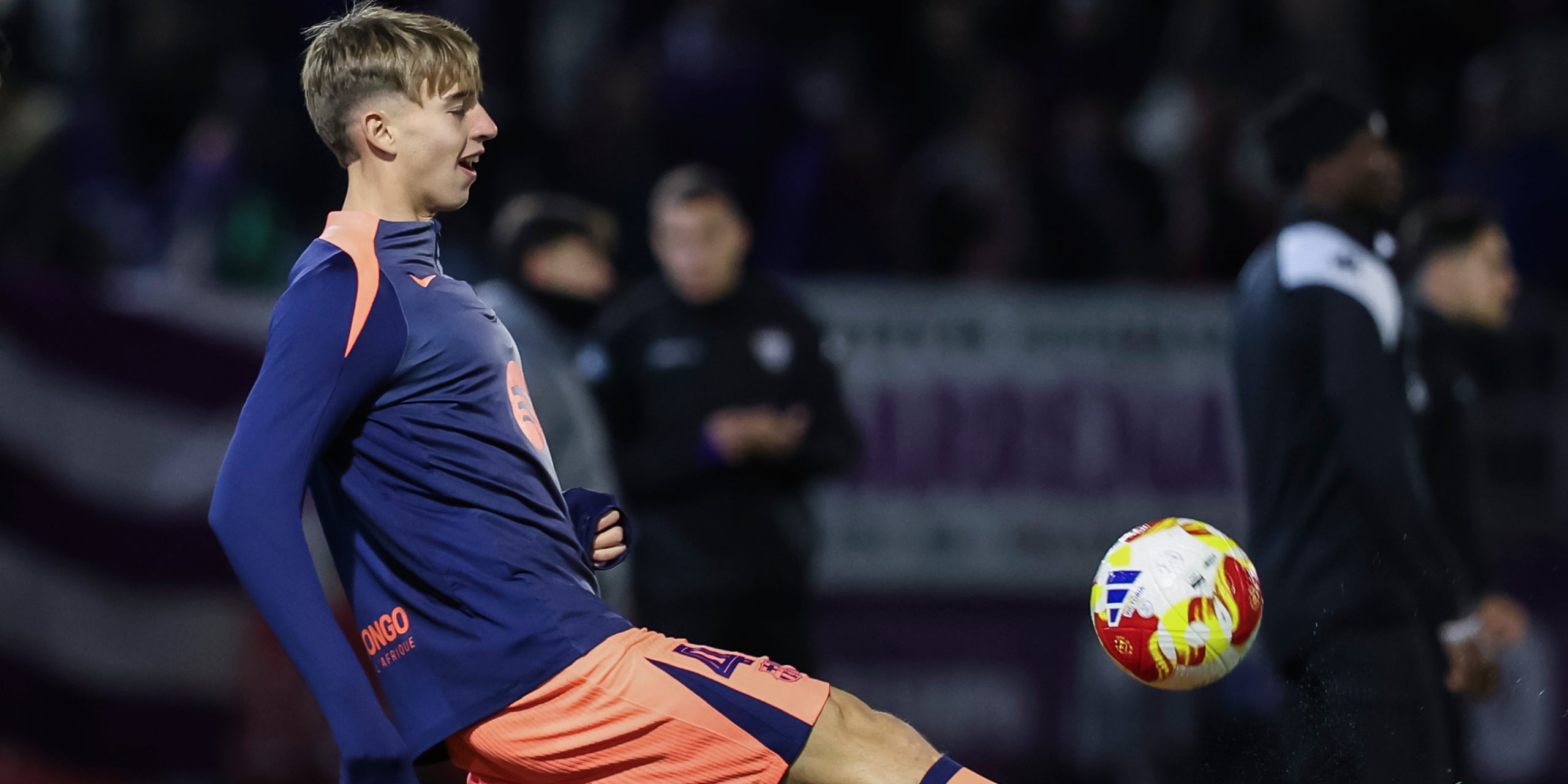 Tommy Marqués, abans d'un partit amb el Barça | Europa Press