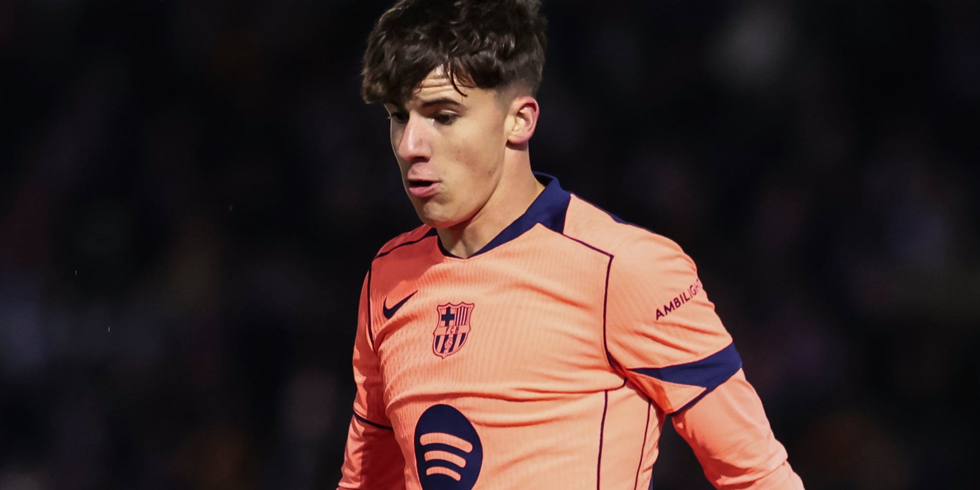 Jofre Torrents, durant un partit amb el Barça | Europa Press
