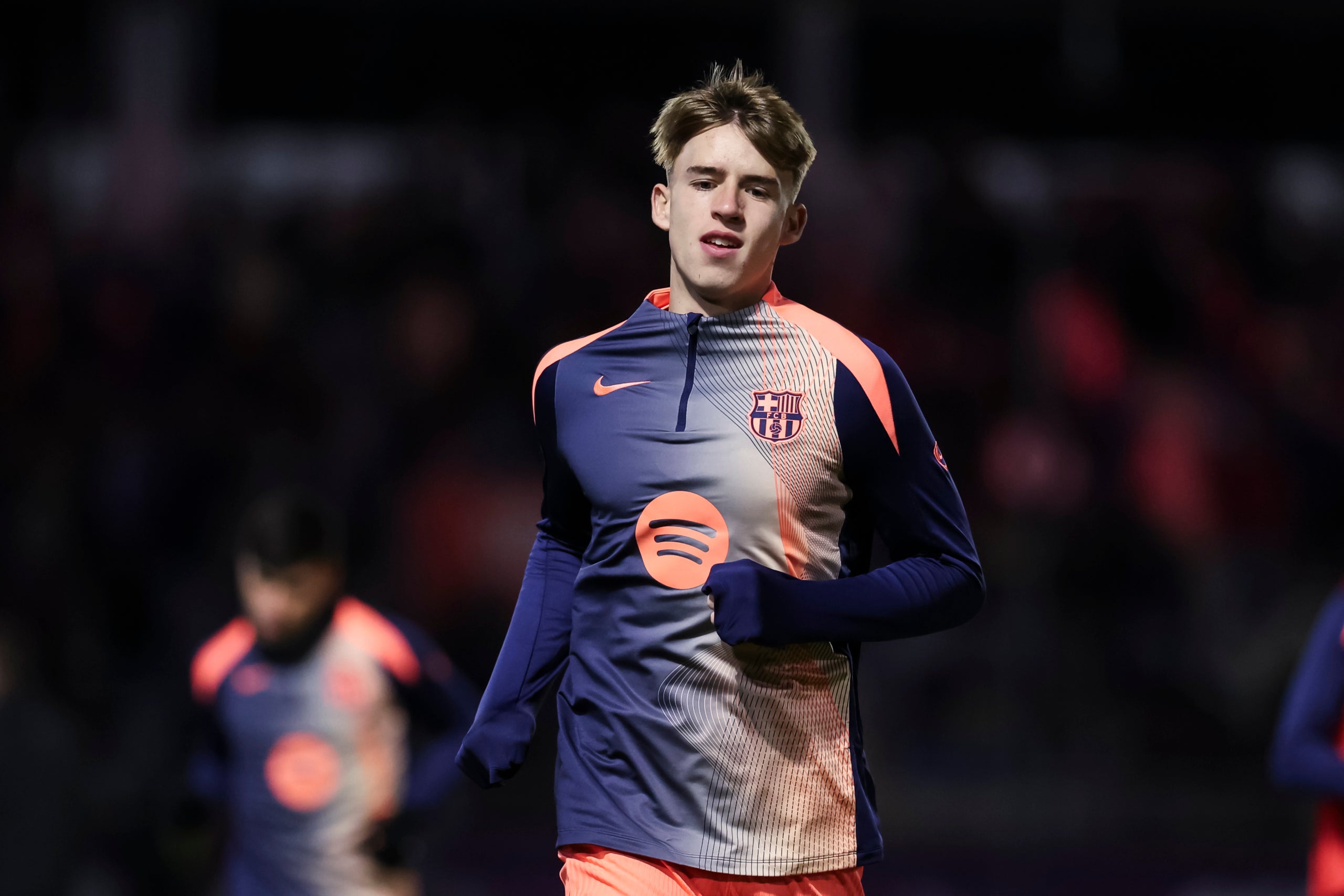Tommy Marqués, antes de un partido del Barça | Europa Press