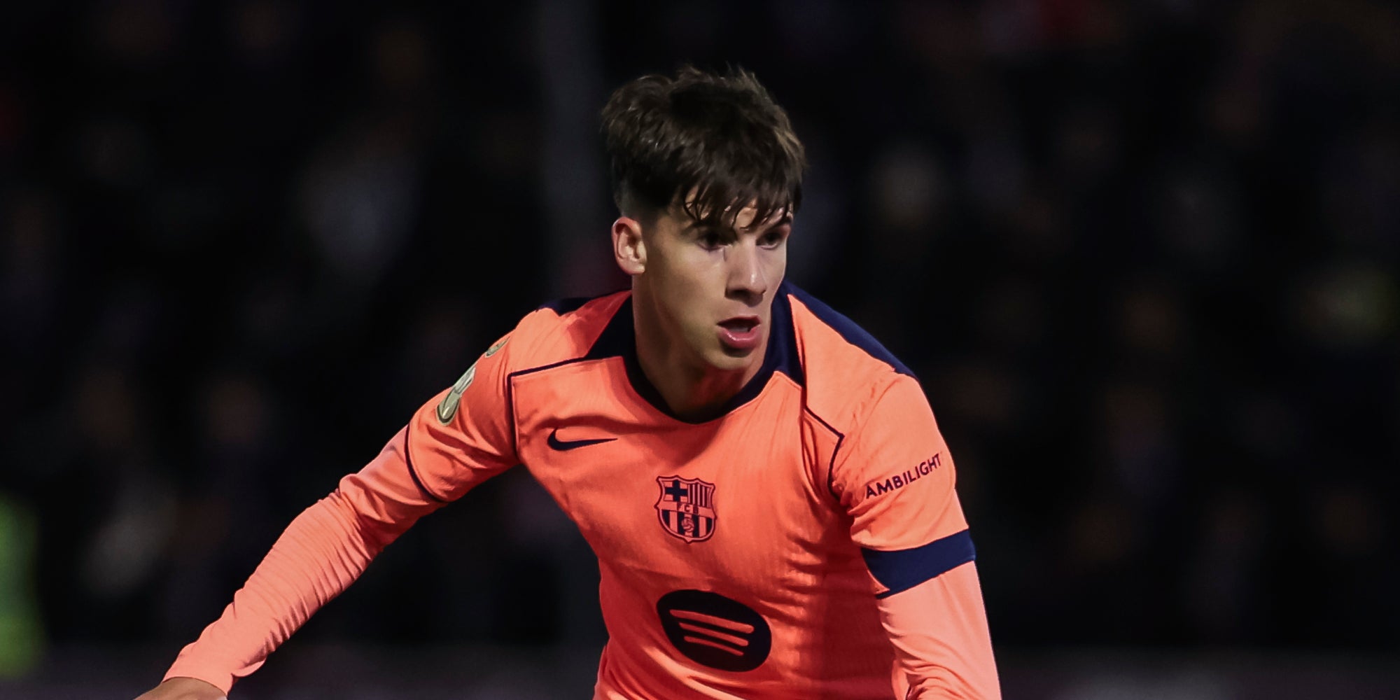 Jofre Torrents, durant un partit amb el Barça | Europa Press