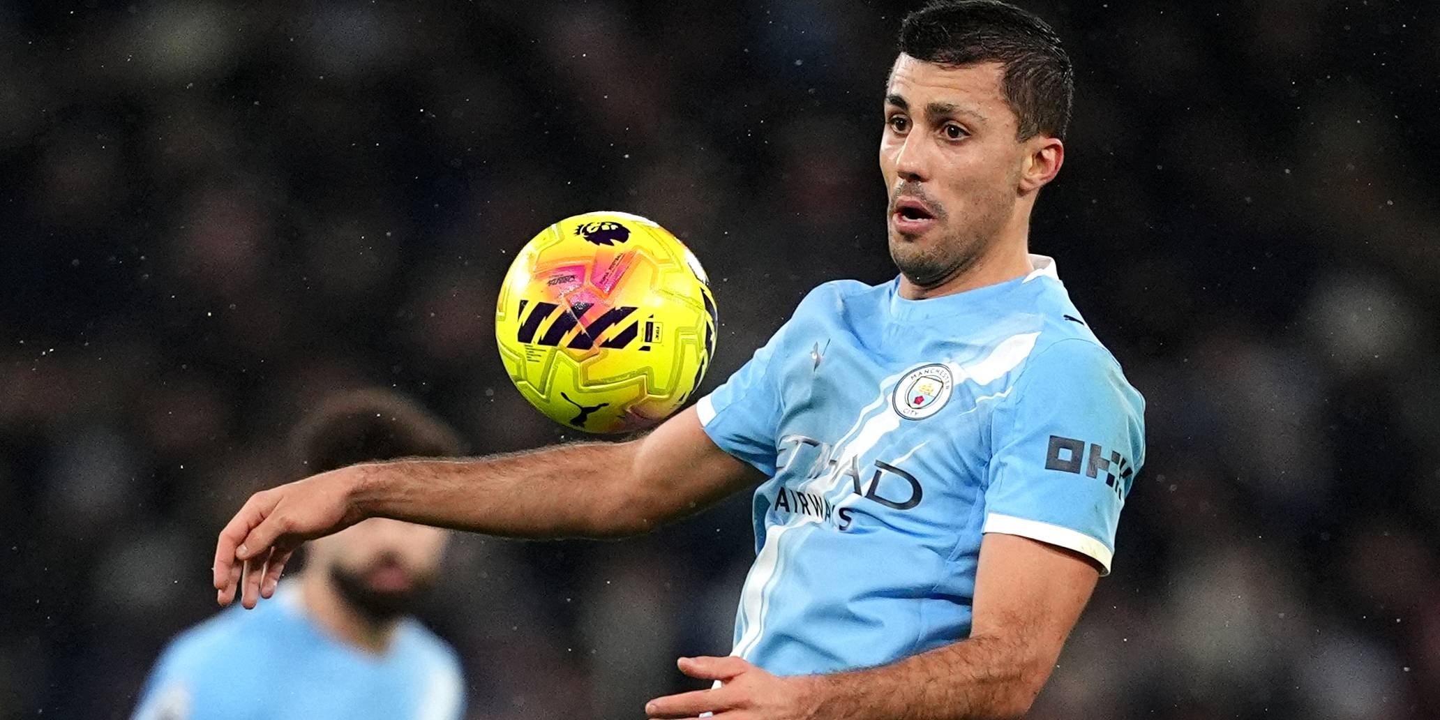Rodri, durant un partit amb el Manchester City | Europa Press