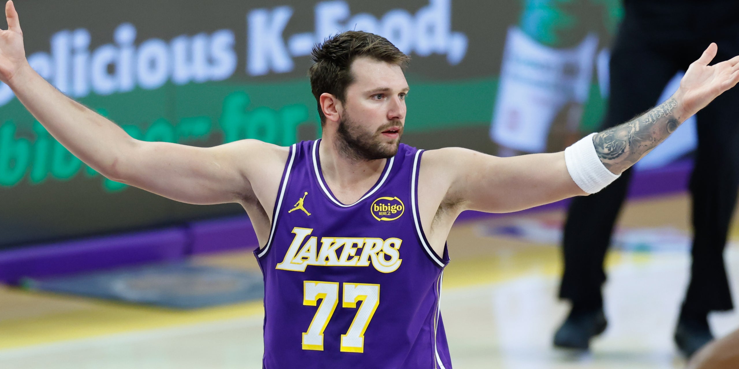Luka Doncic, durant un partit amb els Lakers | Europa Press