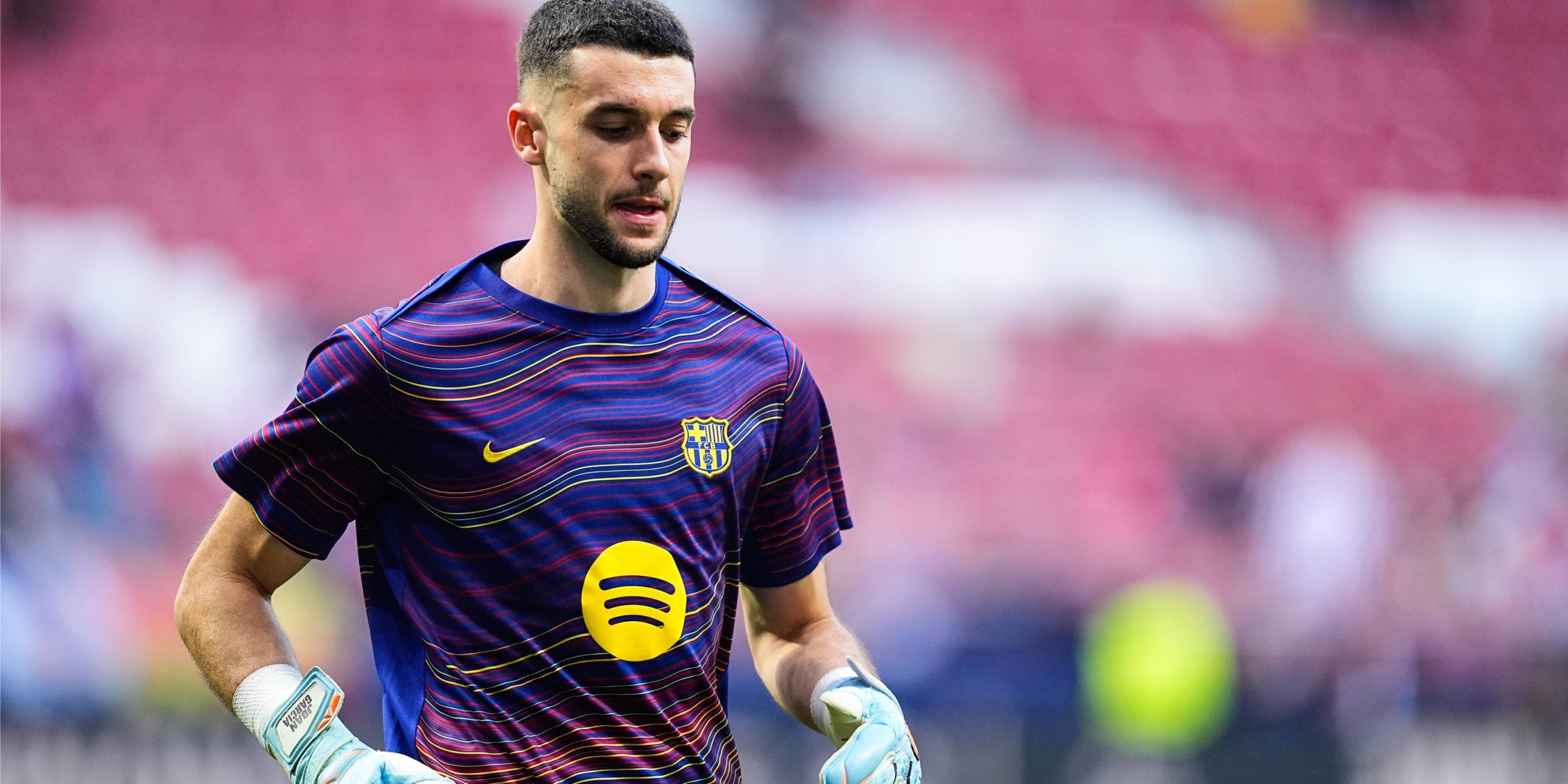 Joan Garcia, abans d'un partit amb el Barça | Europa Press