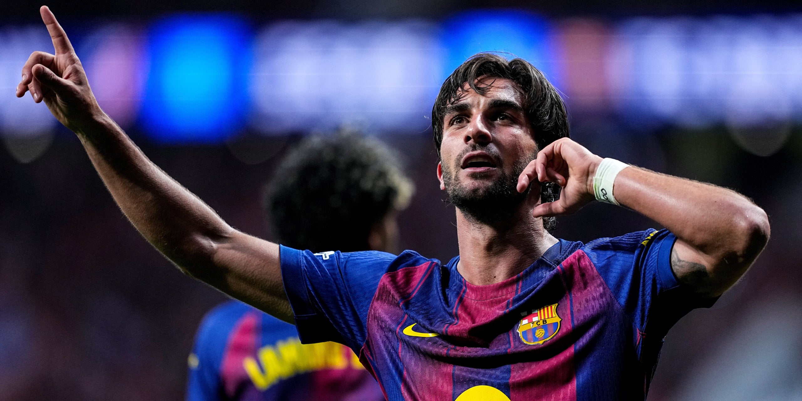 Ferran Torres, celebrant un gol amb el Barça | Europa Press