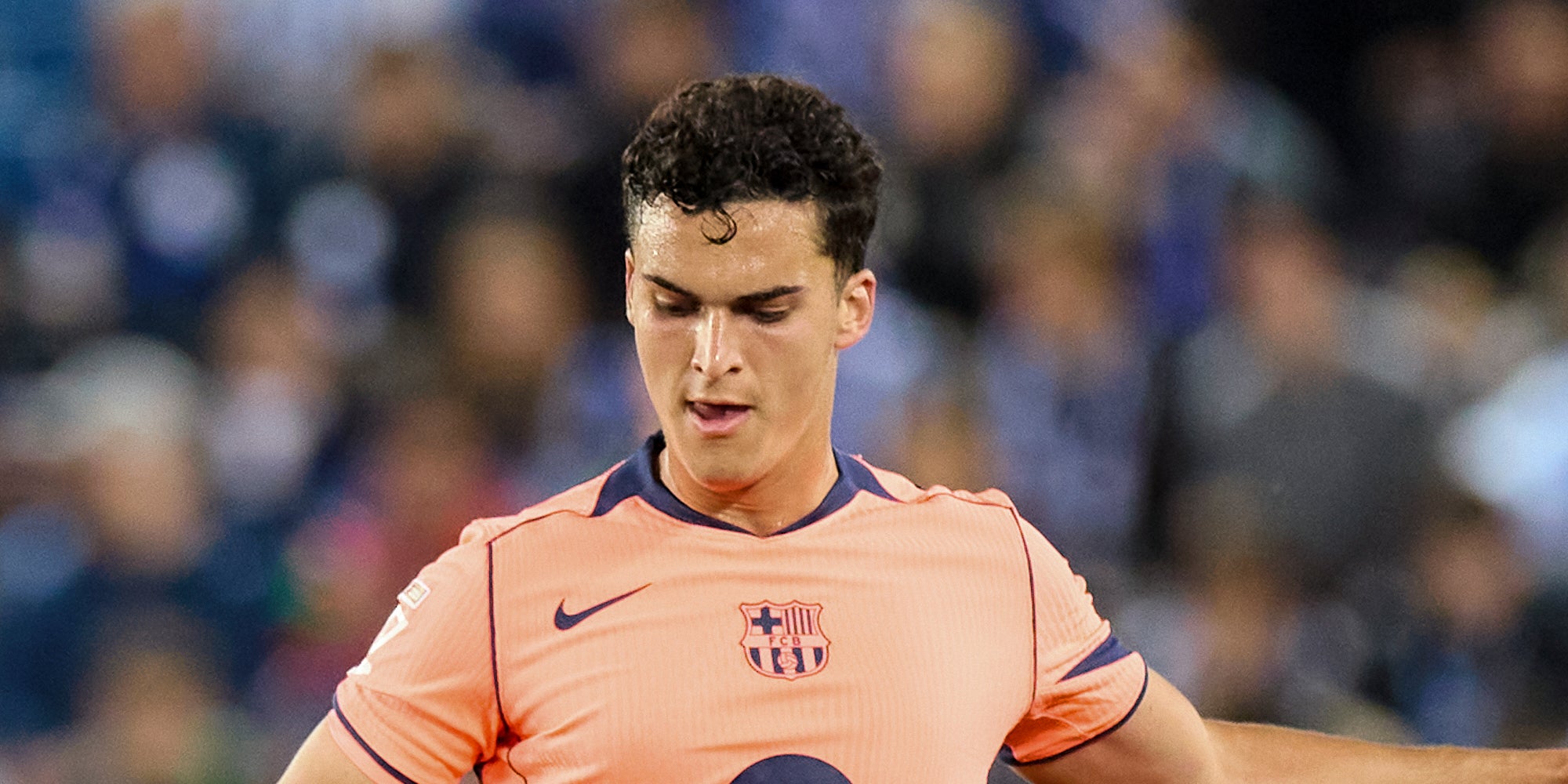 Álvaro Cortés, durant un partit amb el Barça | Europa Press