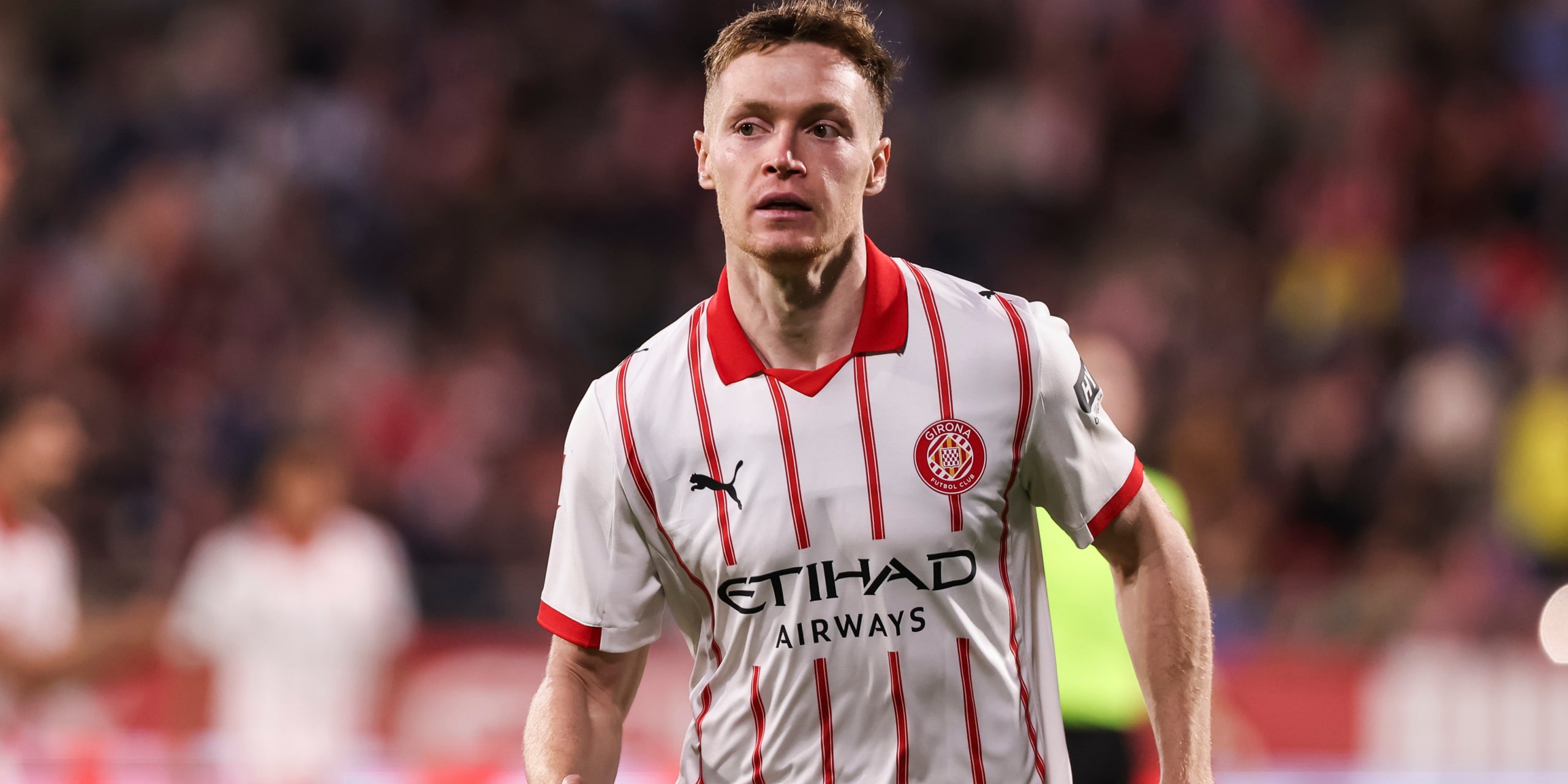 Viktor Tsygankov, durant un partit amb el Girona | Europa Press