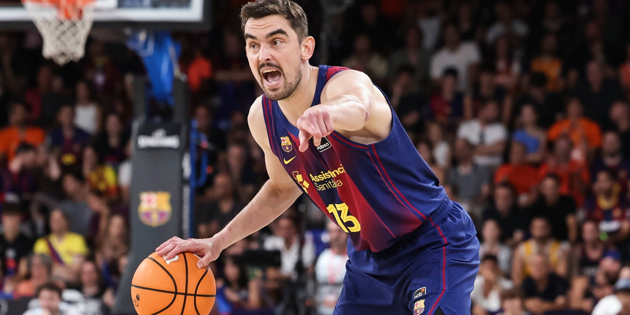 Tomas Satoransky, durant el seu últim partit amb el Barça | Europa Press