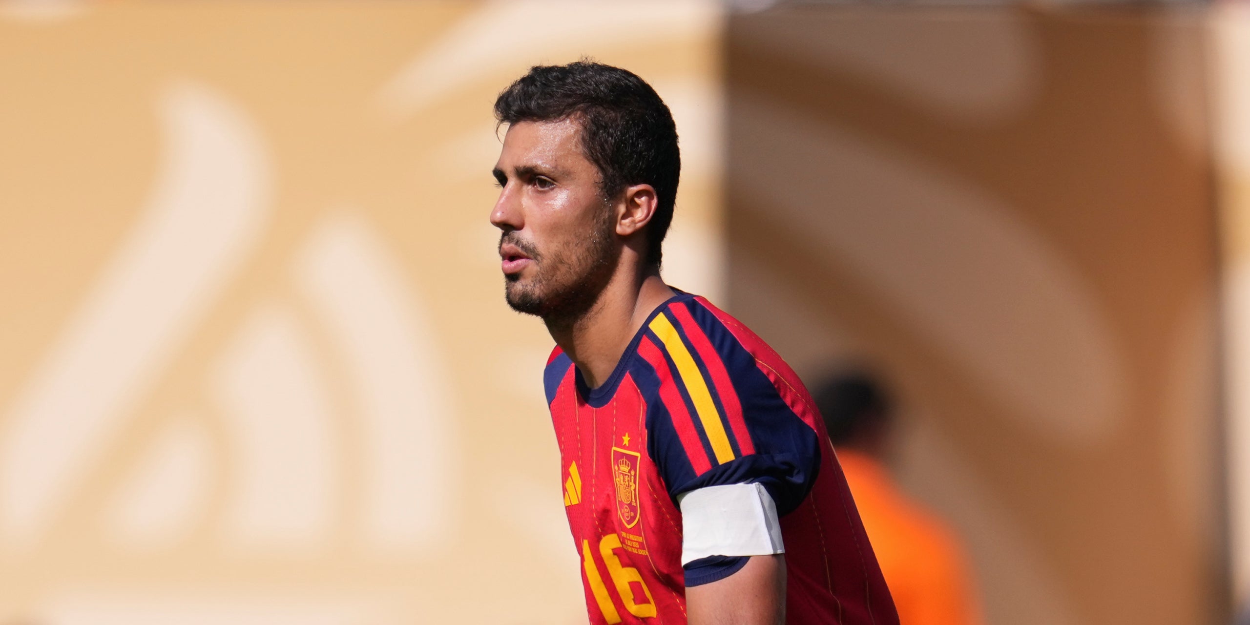 Rodri Hernández, durant la final del Mundial entre Espanya i l'Argentina | Europa Press