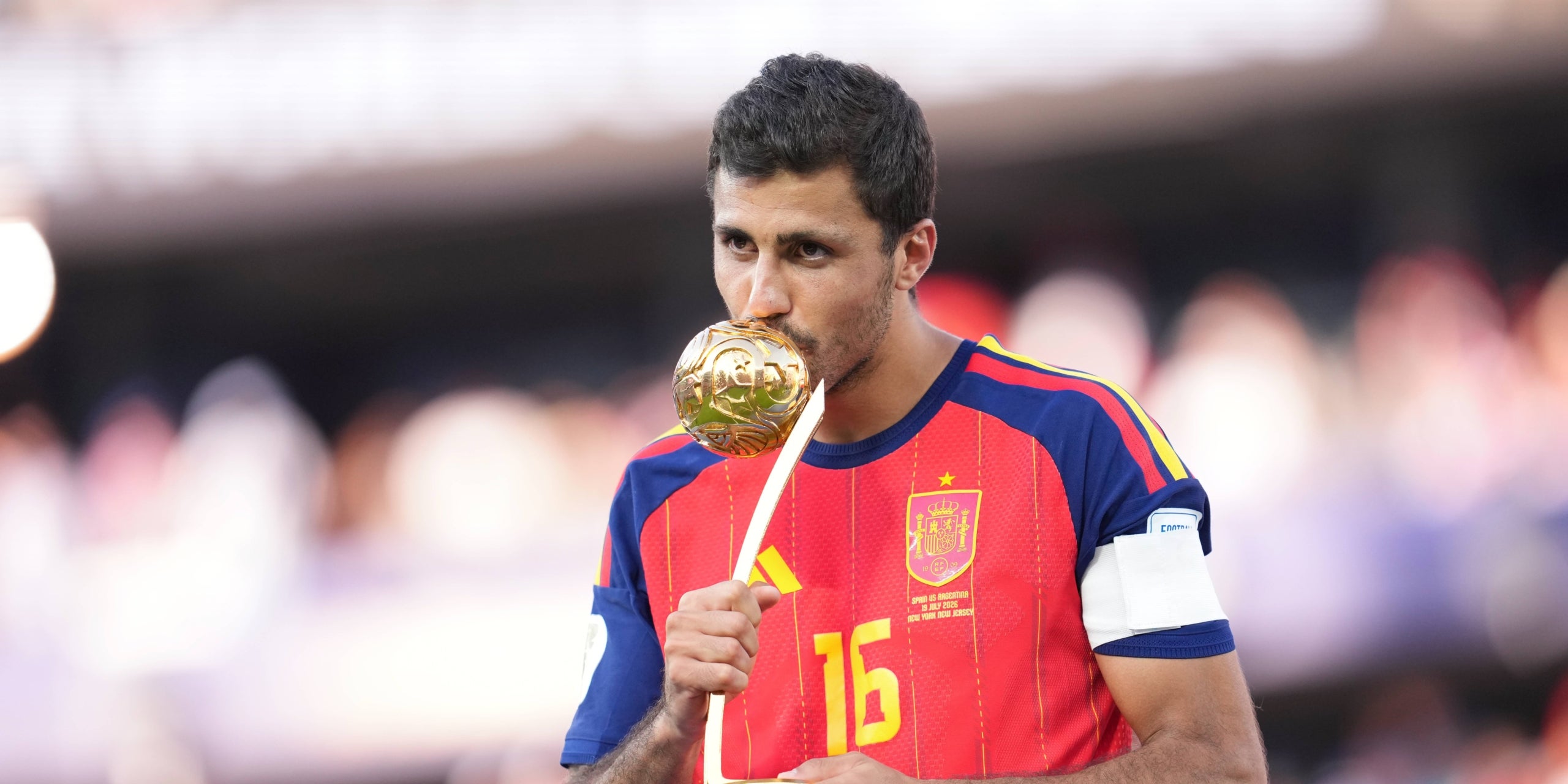 Rodri, pilota d'or del Mundial. | Europa Press