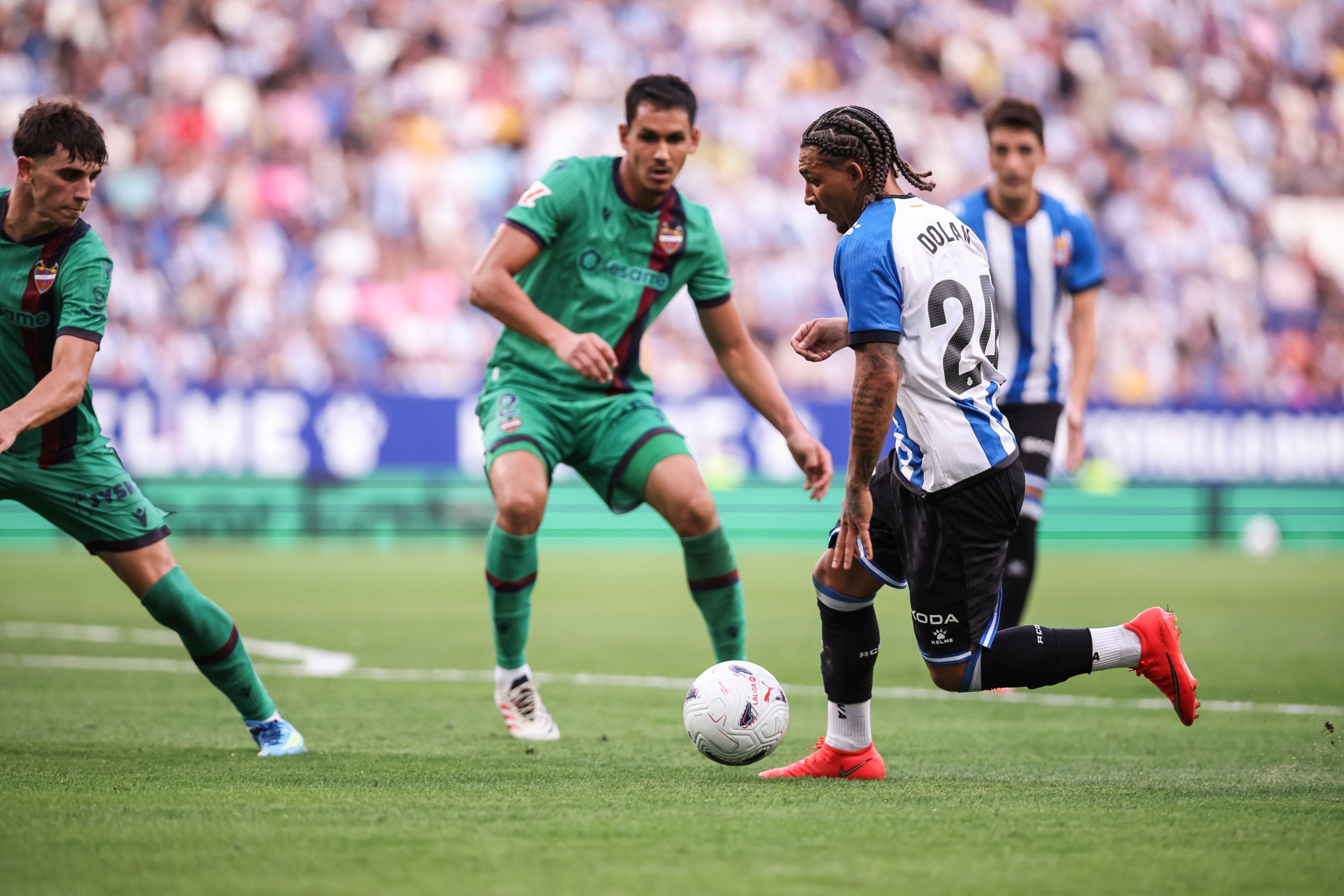 Dolan ha fet el tercer gol perico. | Europa Press