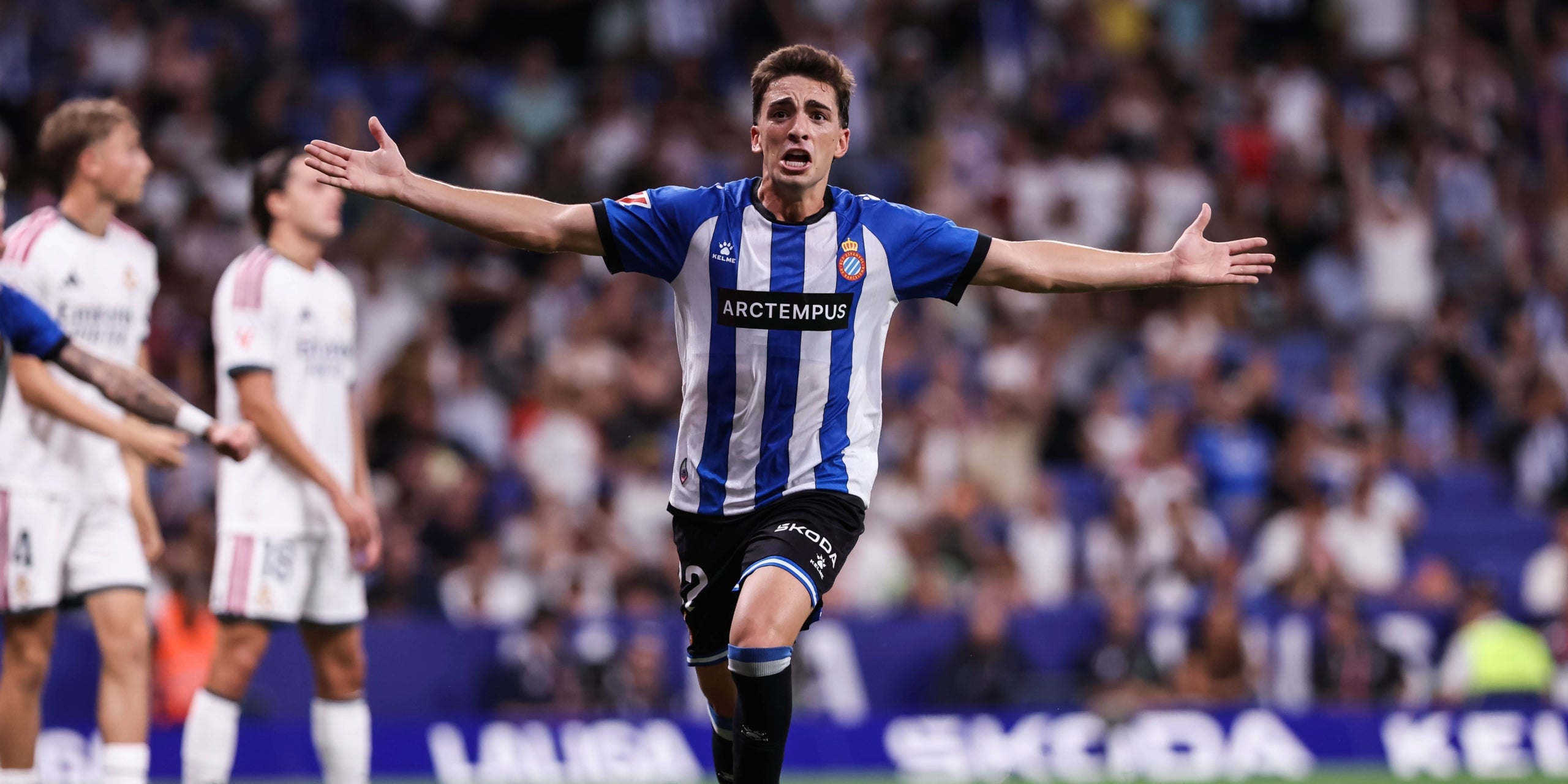 Álex Calatrava, autor del gol perico. | Europa Press