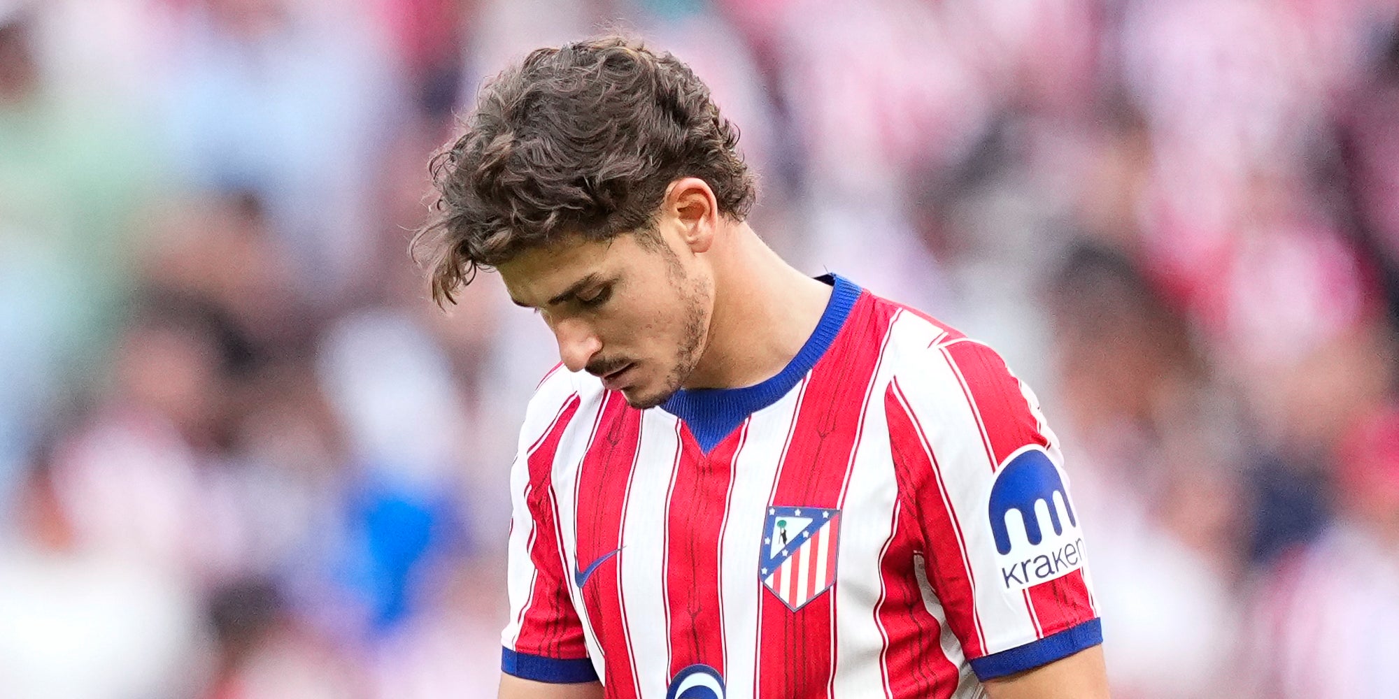 Julián Alvarez, durant un partit amb l'Atlètic de Madrid | Europa Press