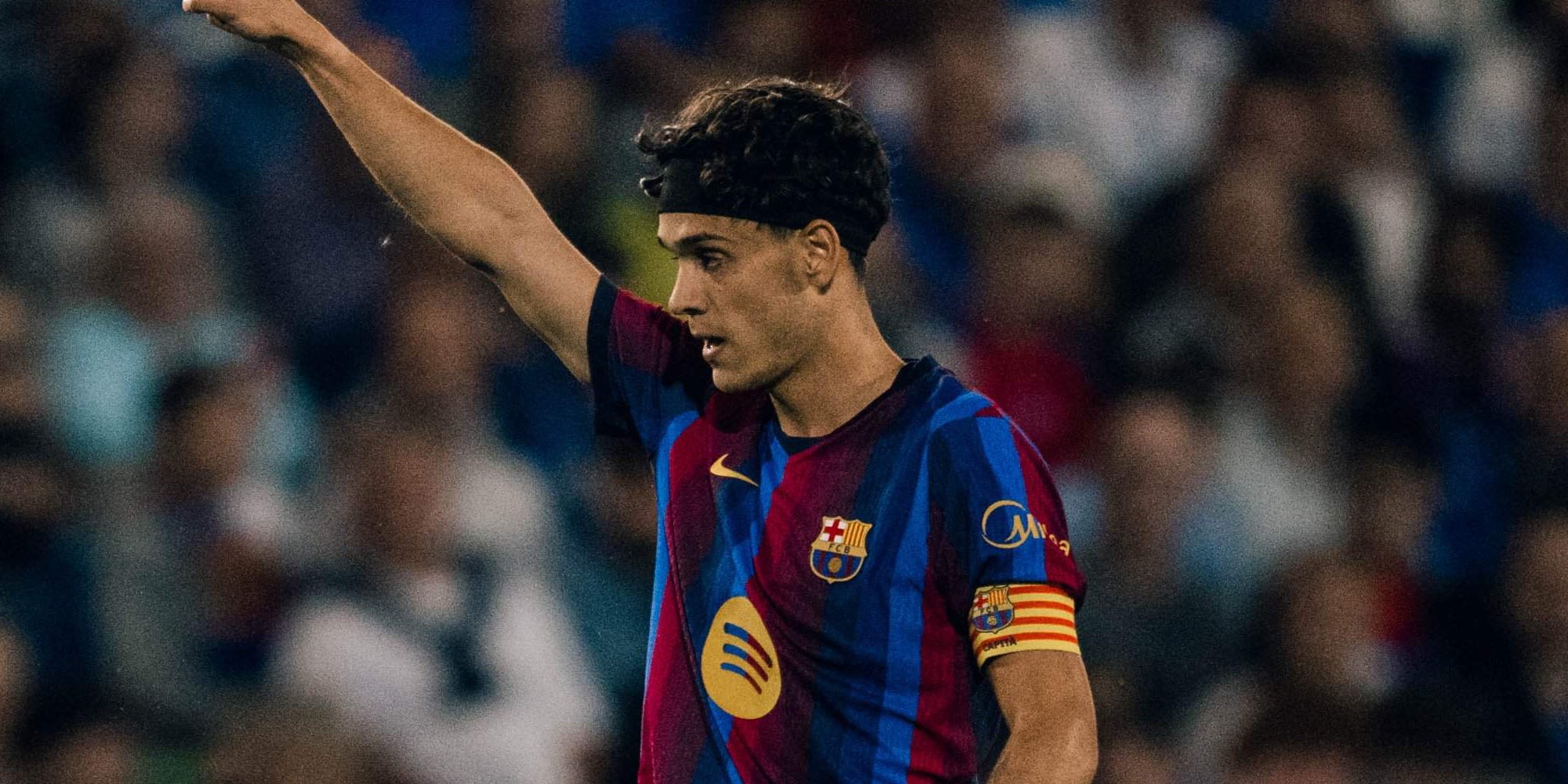 Héctor Fort, durant un partit amb el Barça | FC Barcelona