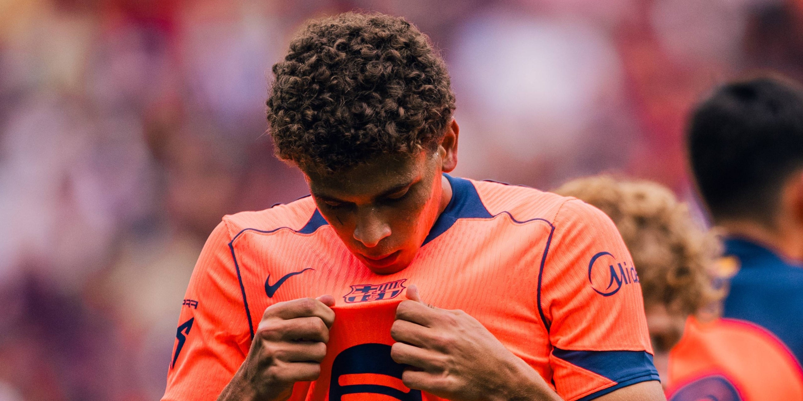 Hamza Abdelkarim, màxim golejador de la pretemporada. | FCB