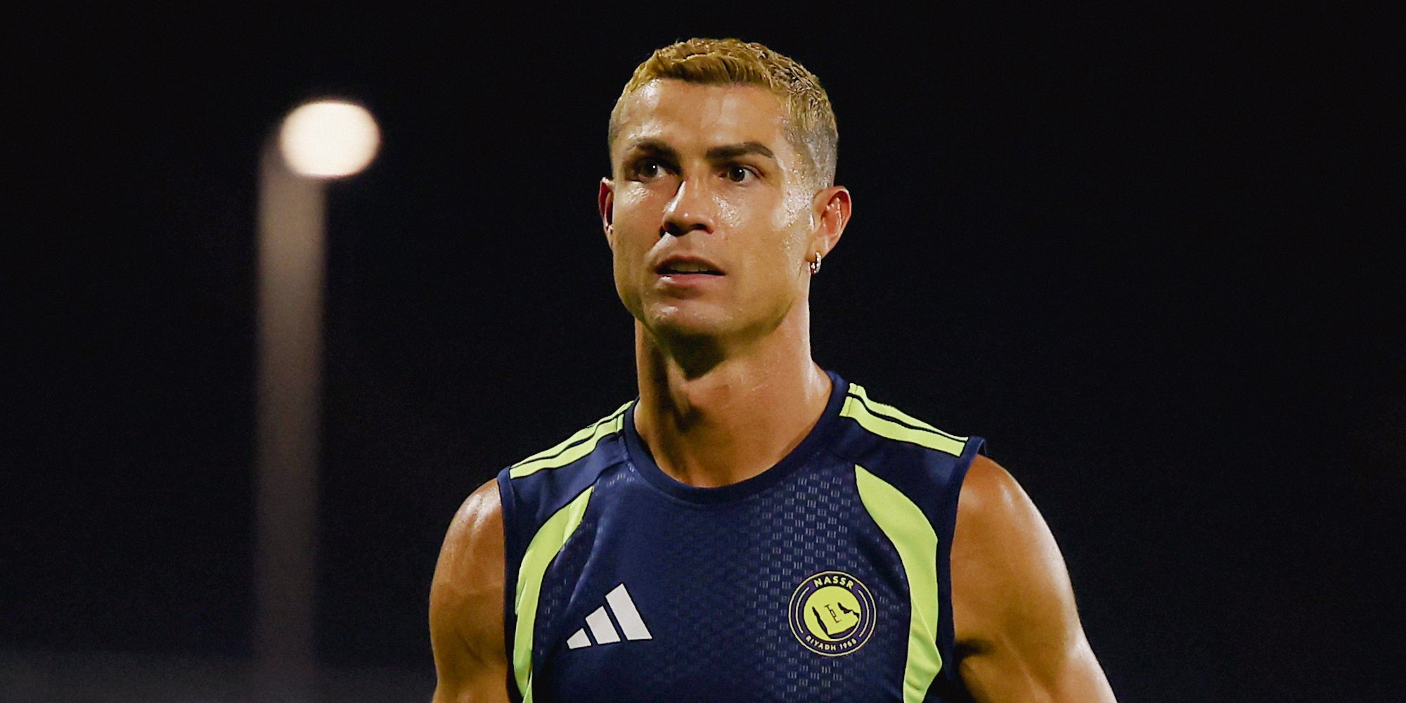 Cristiano Ronaldo, durant un entrenament amb l'Al-Nassr | @AlNassrFC