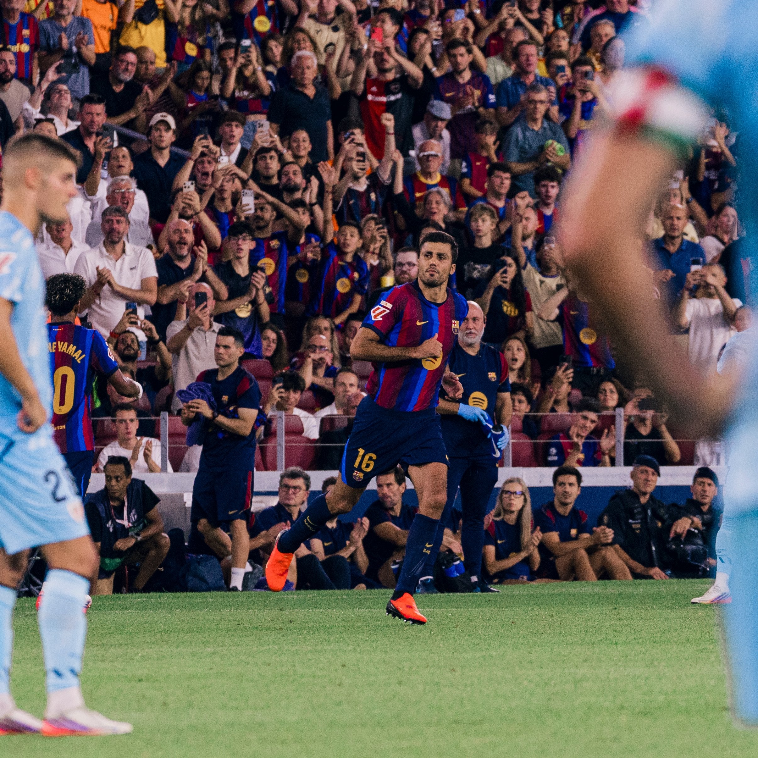 Rodri, en el seu debut com a jugador del Barça | FC Barcelona