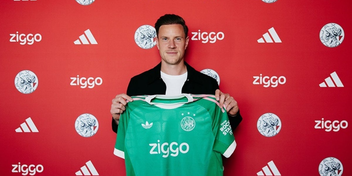 Marc-André ter Stegen, durant la seva presentació com a nou jugador de l'Ajax | Europa Press