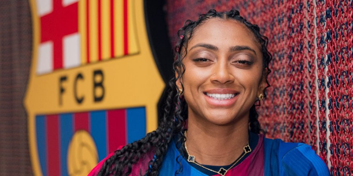 Kerolin Nicoli, presentada com a nova jugadora del Barça | FC Barcelona