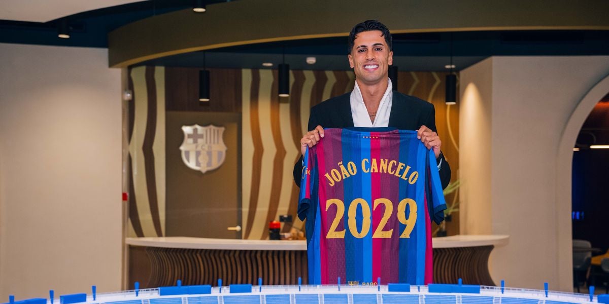 Joao Cancelo, nou jugador del Barça fins al 2029 | FC Barcelona