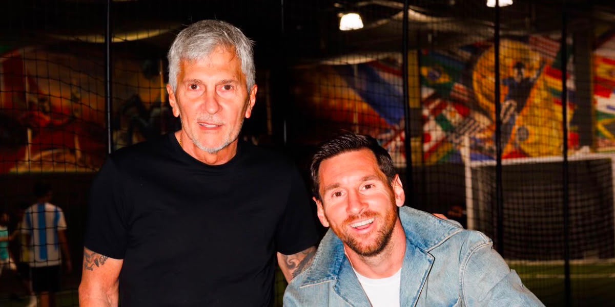 Jorge Messi y Leo Messi, en una imagen de archivo | @leomessi