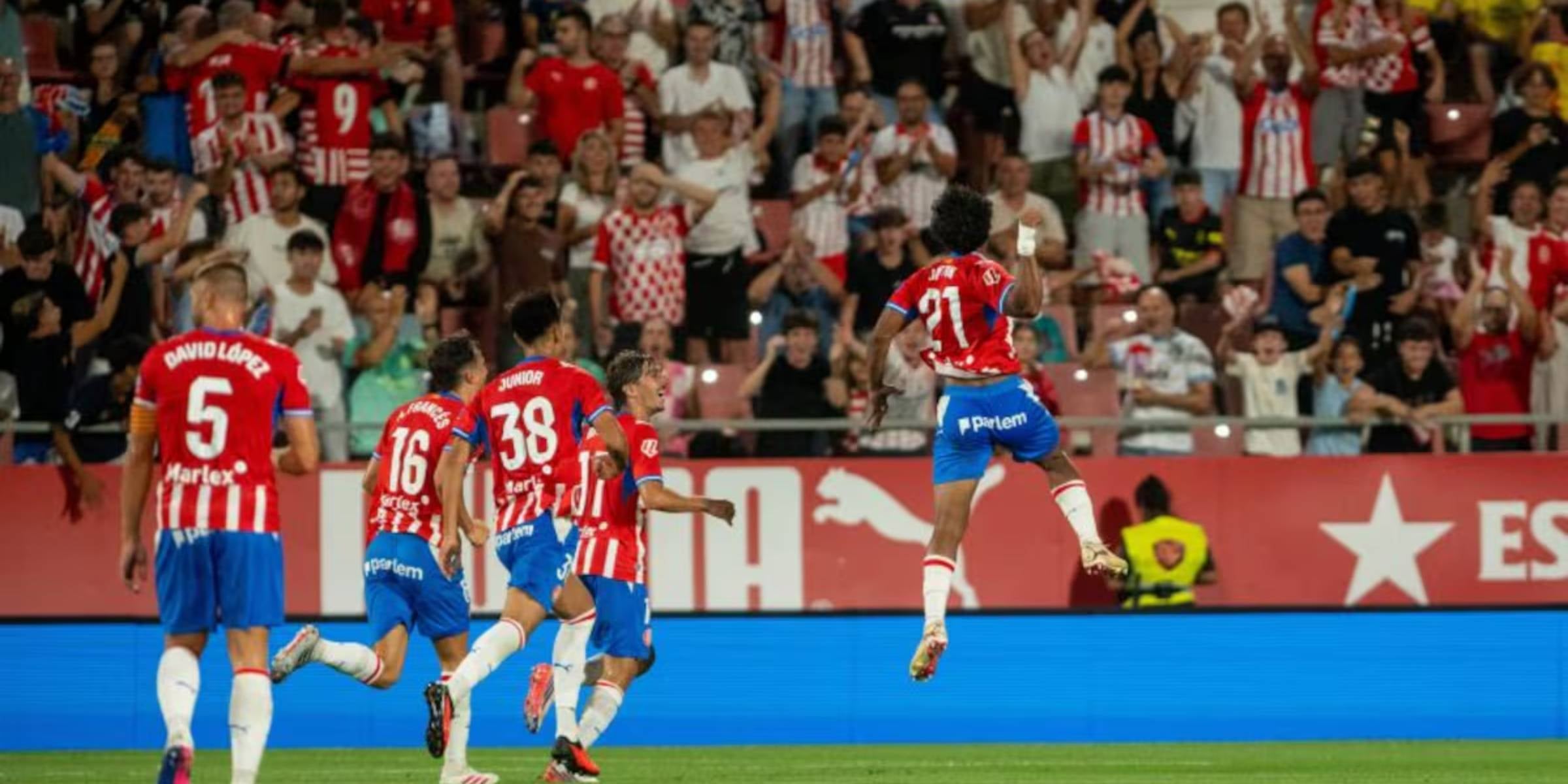 La victòria del Girona davant Las Palmas. | Girona FC