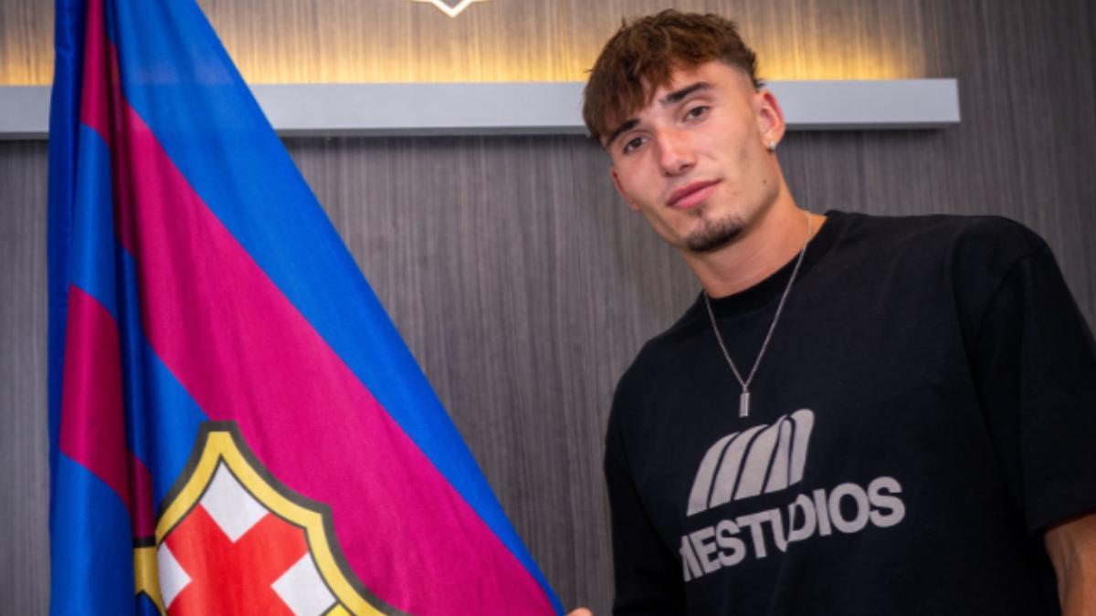 Ignasi Quer, després de fitxar pel Barça | FC Barcelona
