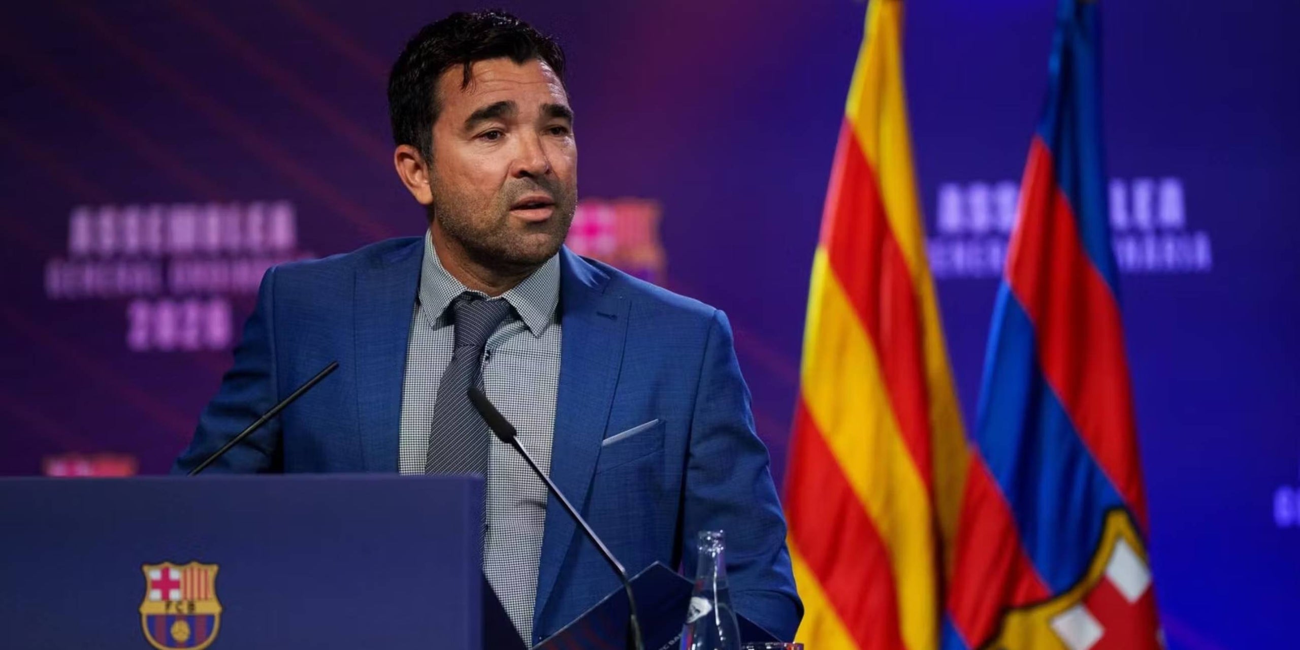 Deco a l'Assemblea General del Barça. | FCB