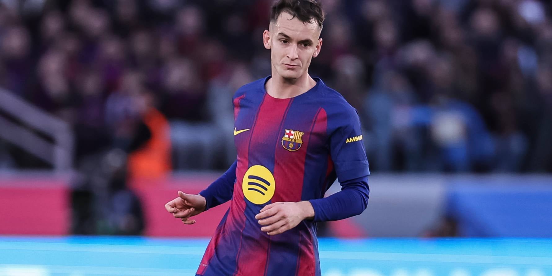Marc Casadó, durant un partit amb el Barça | Europa Press