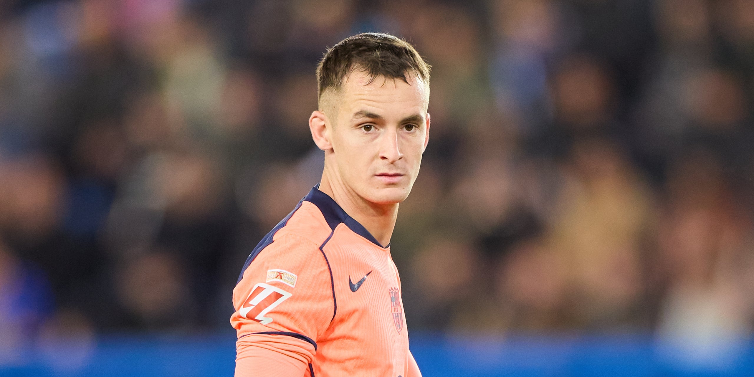 Marc Casadó, durant un partit amb el Barça | Europa Press