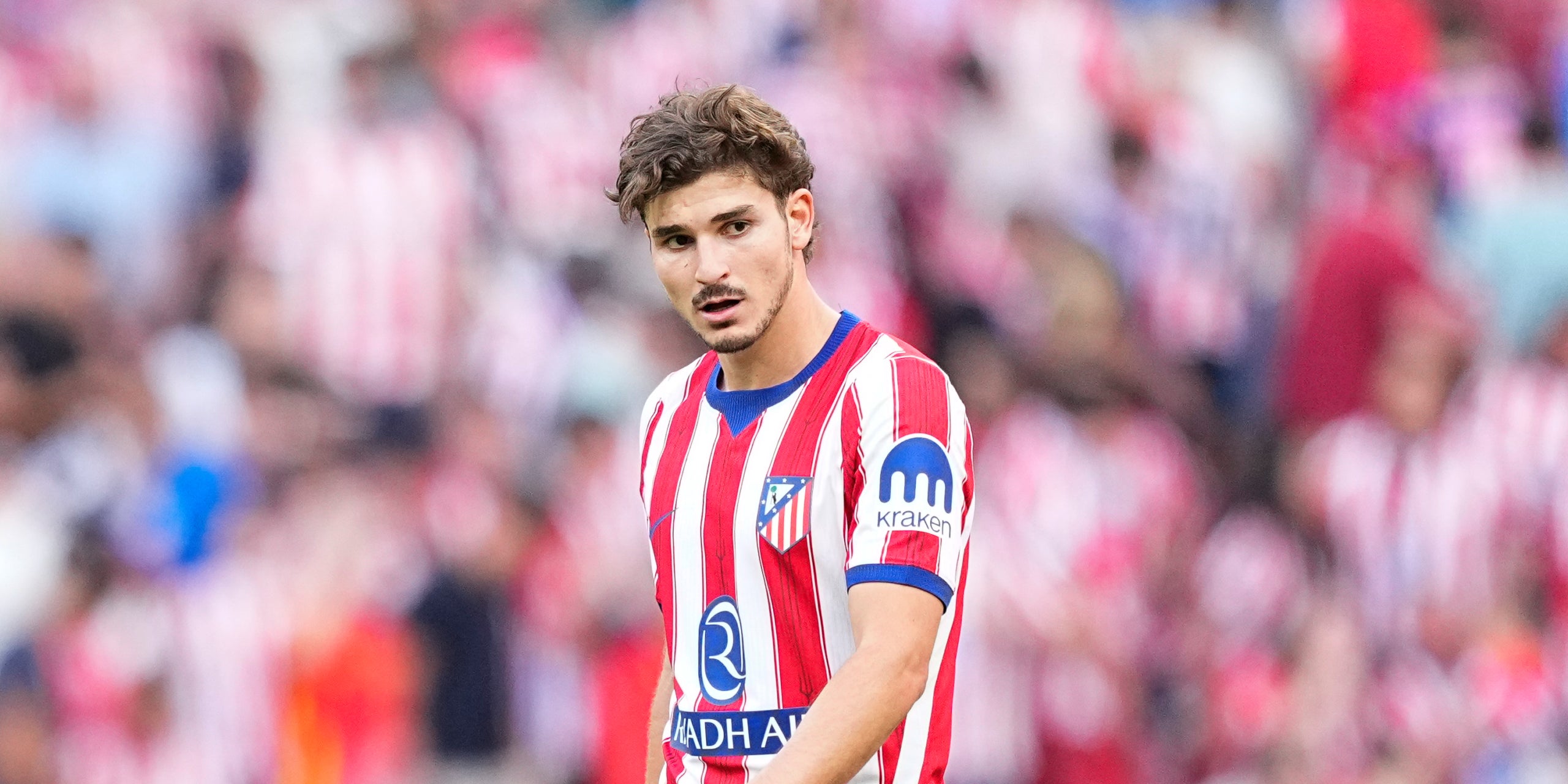 Julián Alvarez, durant un partit amb l'Atlètic de Madrid | Europa Press