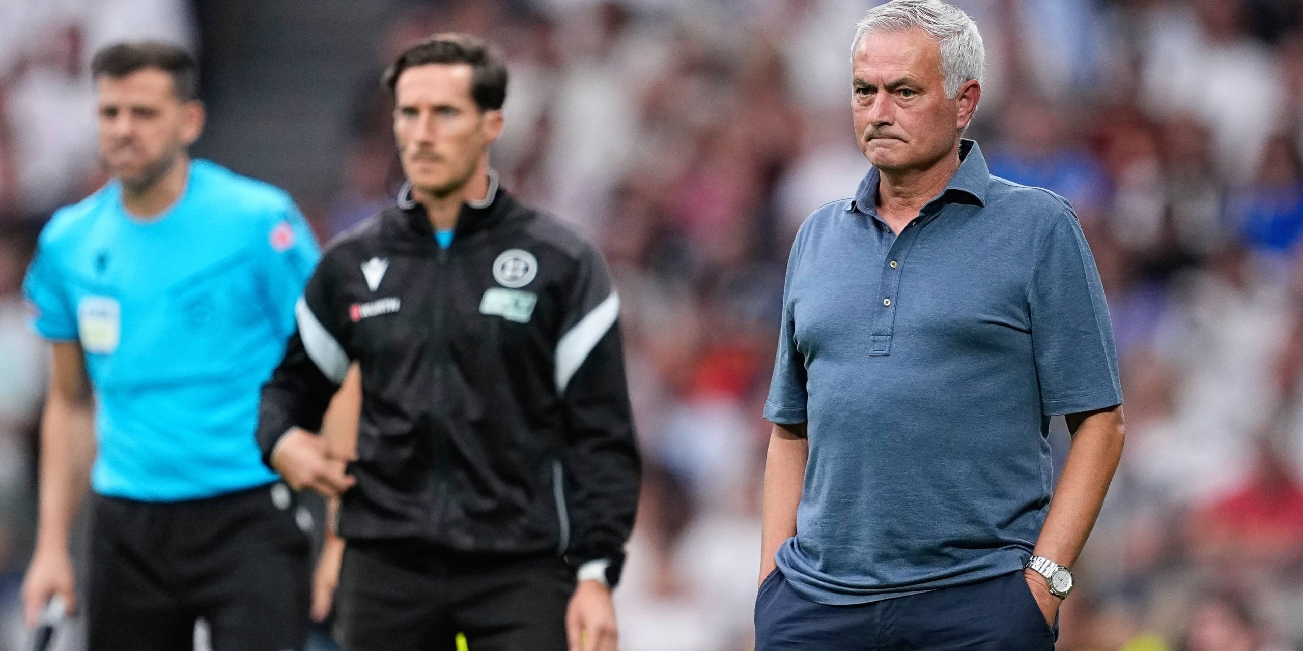 José Mourinho, durant un partit del Madrid | Europa Press