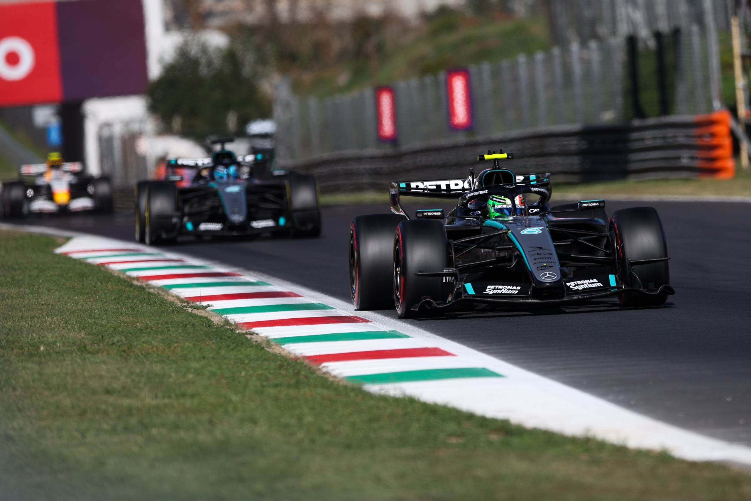 La victòria d'Antonelli a Monza. | Europa Press