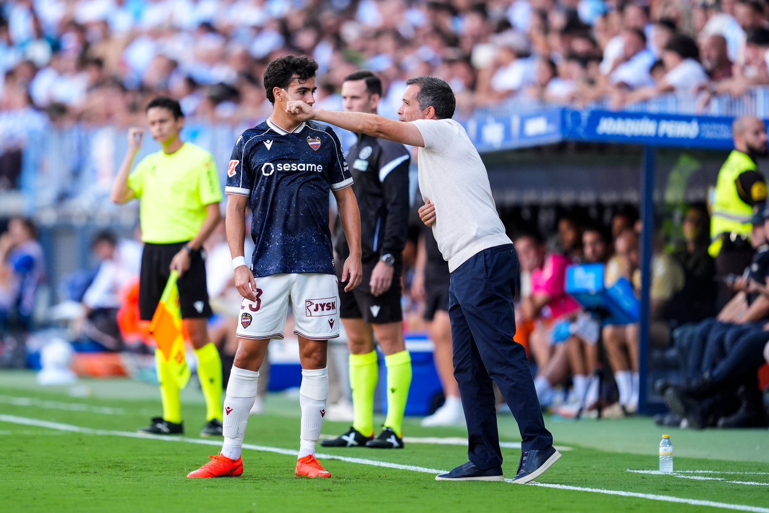 Luis Castro, l'entrenador del Llevant. | Europa Press