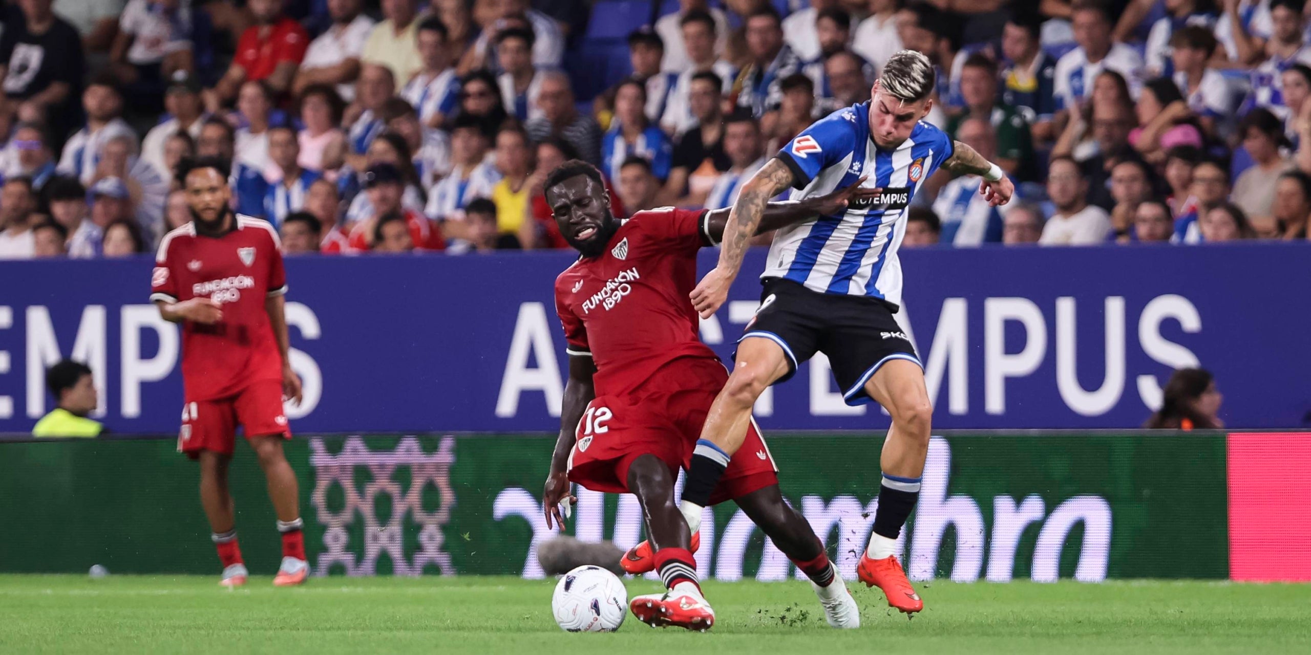 L'empat de l'Espanyol contra el Sevilla. | Europa Press