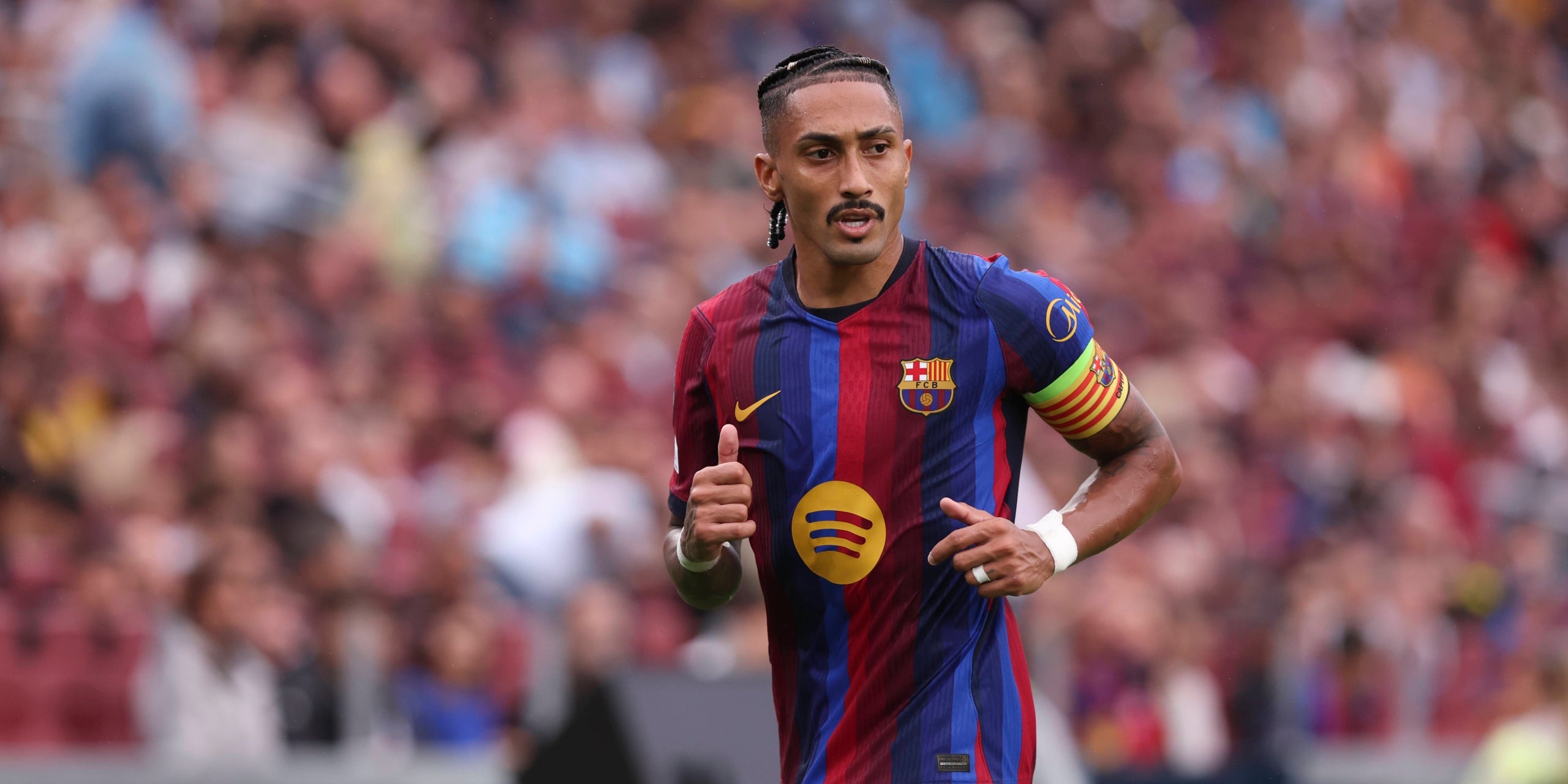 Raphinha, a un partit de Lliga. | Europa Press
