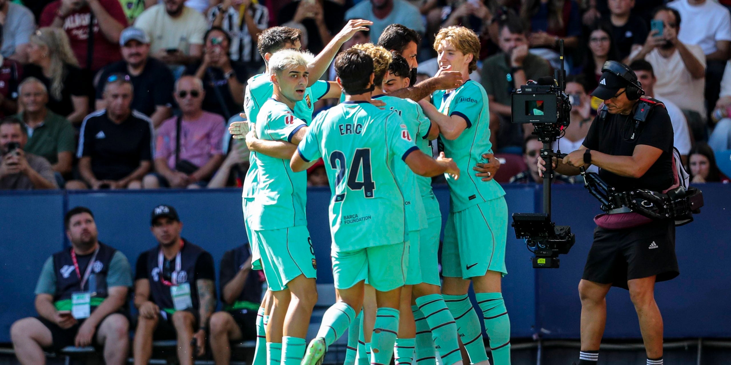 La victòria del Barça contra el Llevant. | Europa Press