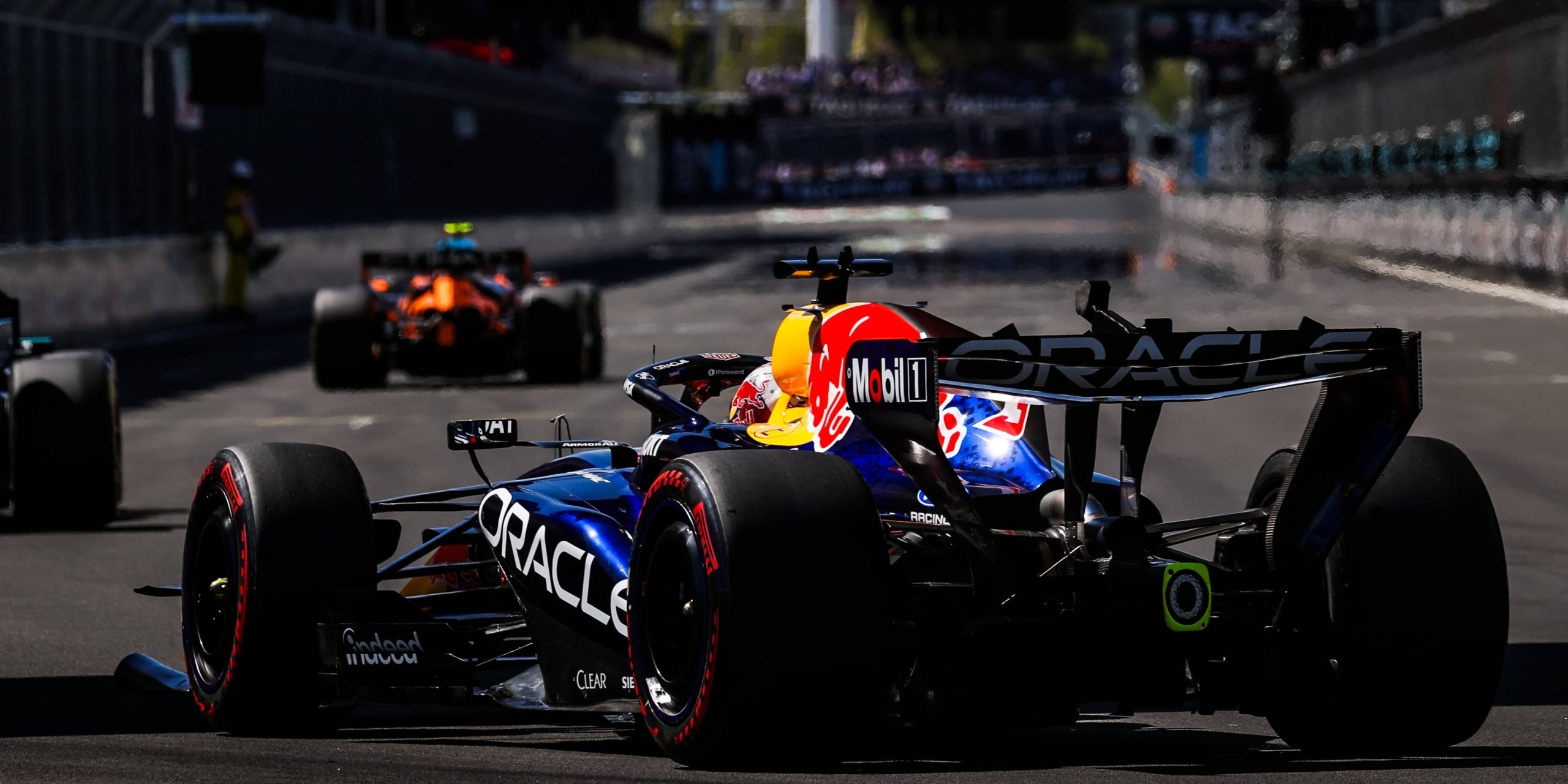 El cotxe de Max Verstappen, durant el Gran Premi a Madrid | Europa Press