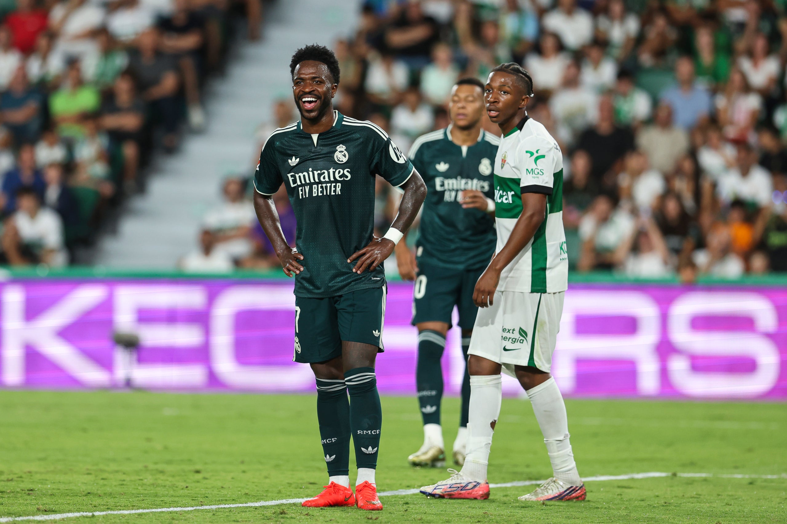 Vinicius Jr., durant l'Elx-Madrid | Europa Press
