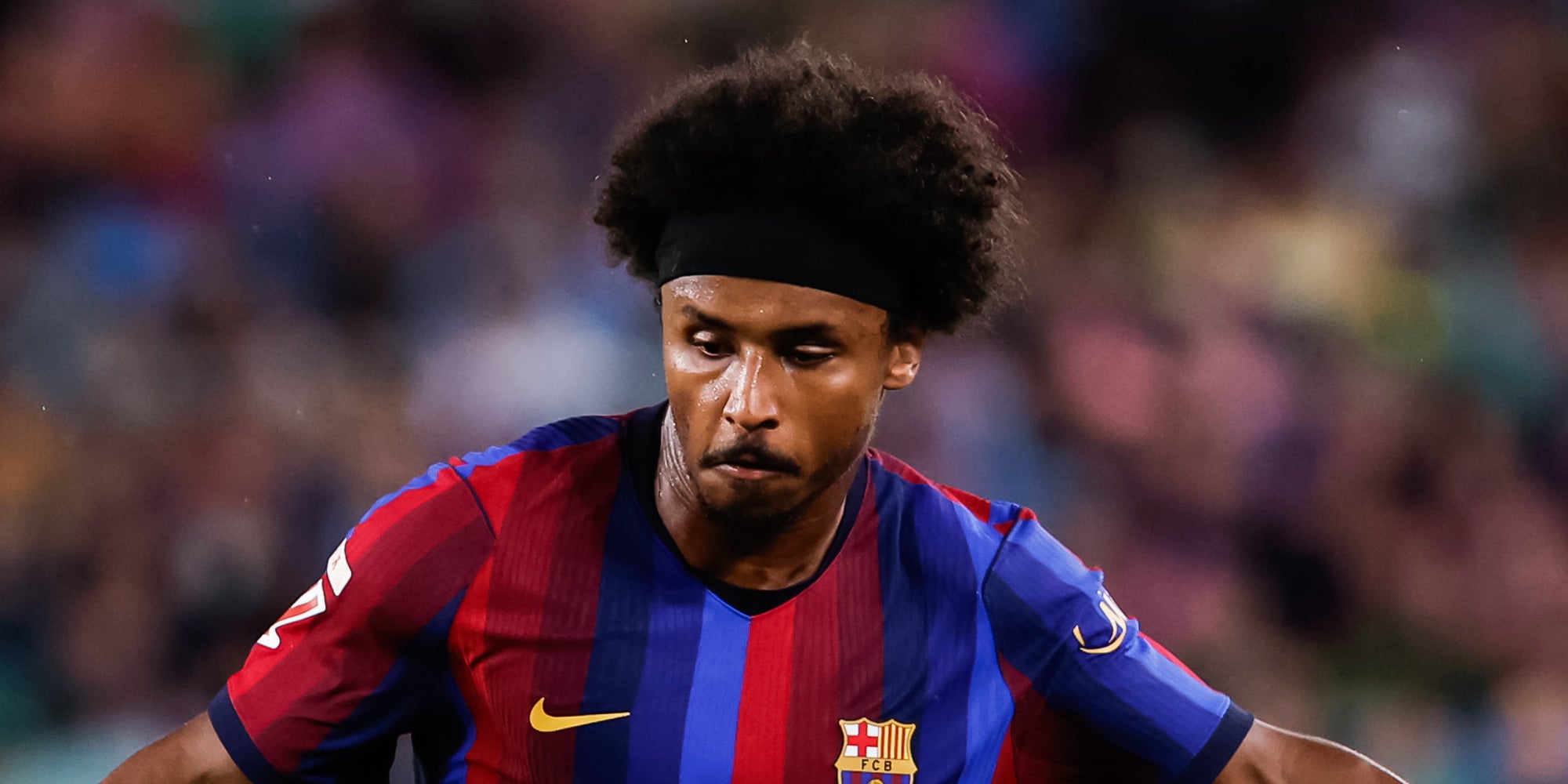 Karim Adeyemi, durant un partit amb el Barça | Europa Press