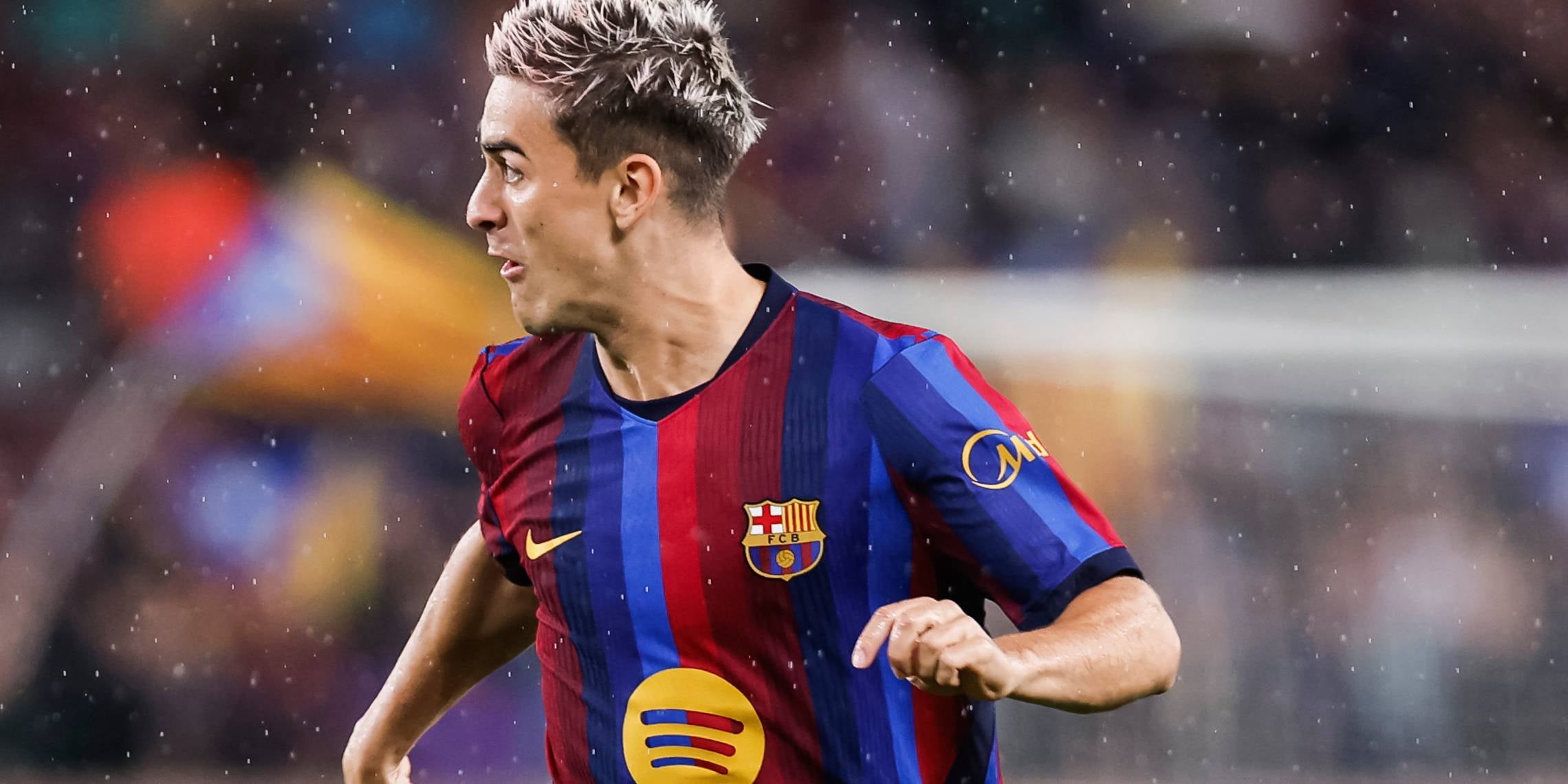 Gavi, durant un partit del Barça | Europa Press