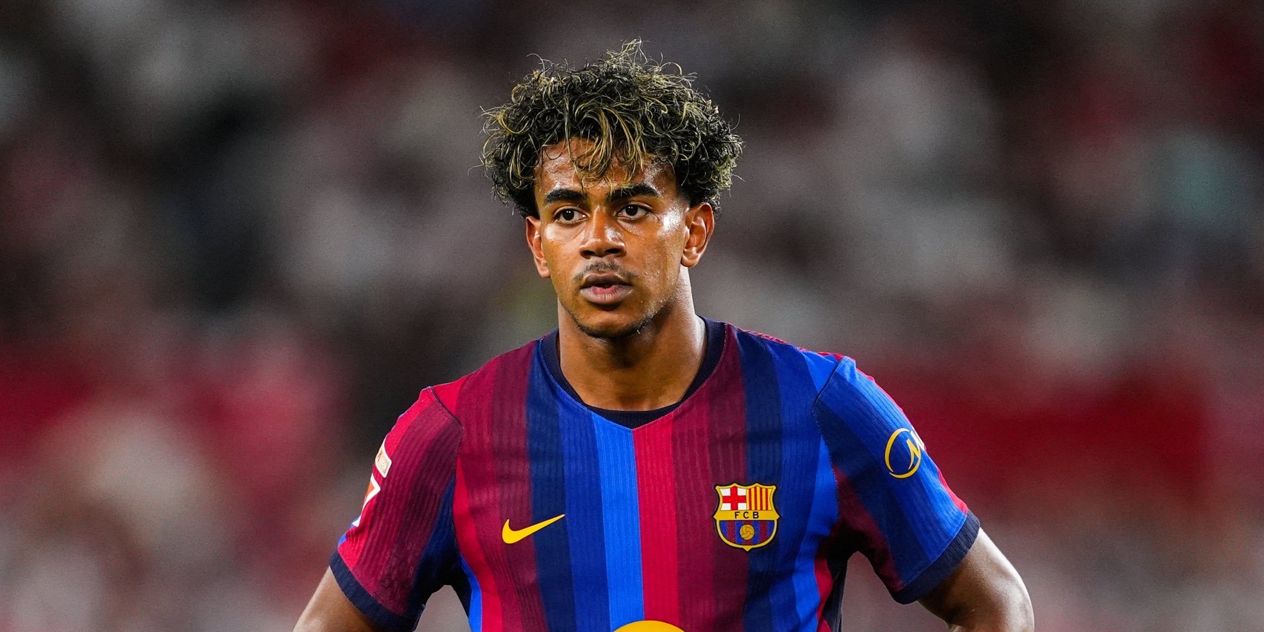 Lamine Yamal, durant un partit amb el Barça | Europa Press