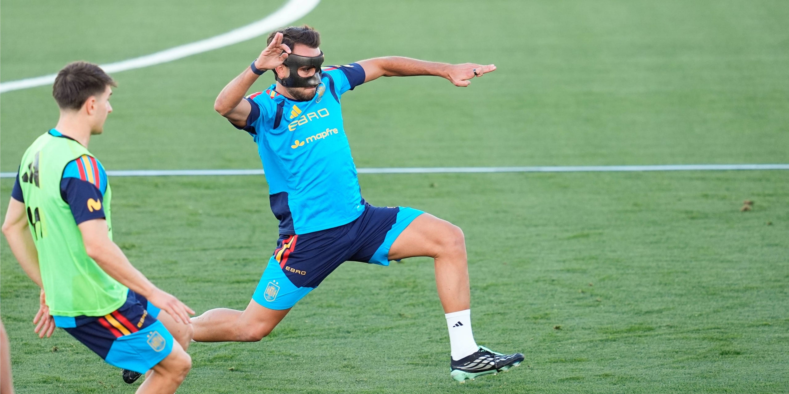 Eric Garcia, a un entrenament amb la selecció espanyola. | Europa Press
